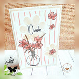 Digiset "Kirschblüte" Sakura,  japanische Eleganz in einem Set! Digipaper, Digistamp
