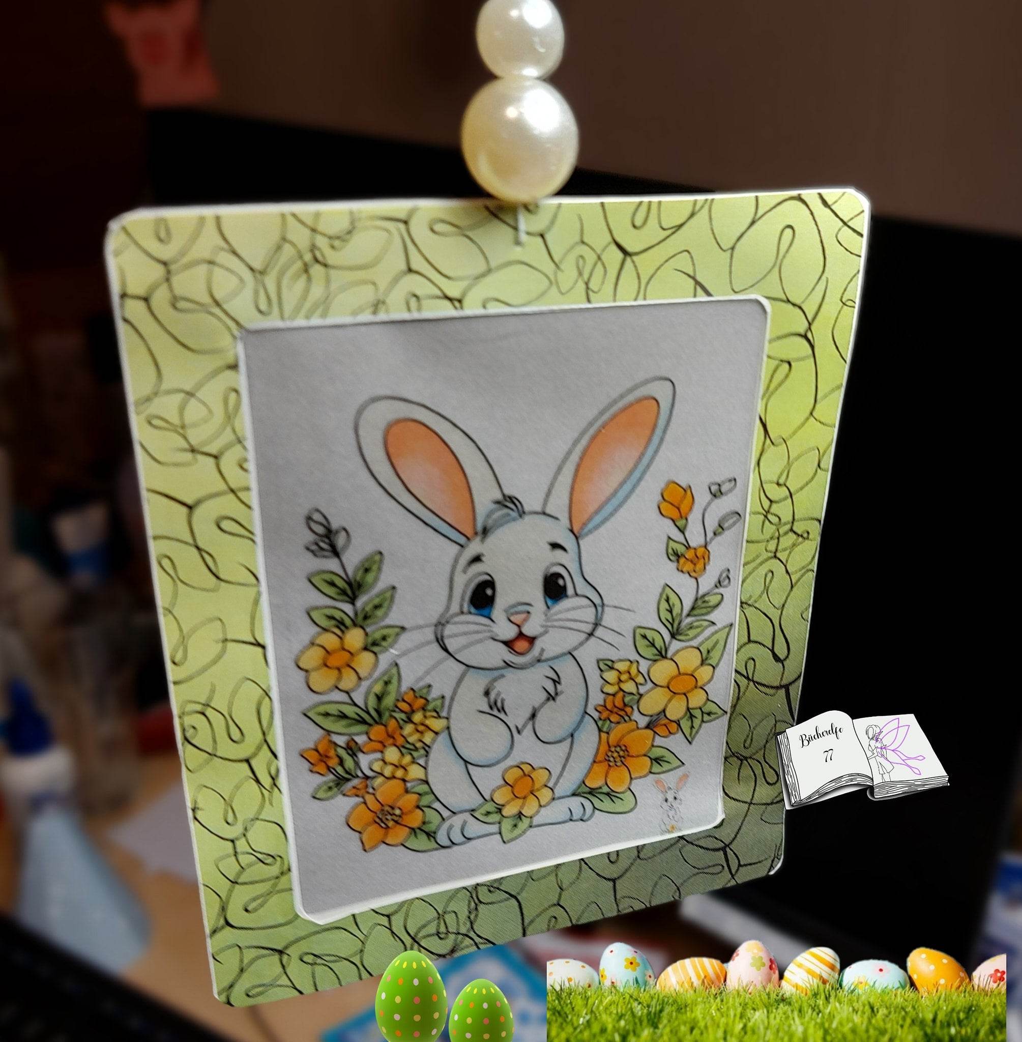 Digiset Frühlingshasi, Plotten, Sublimation, Drucken, Digistamp - Sewando