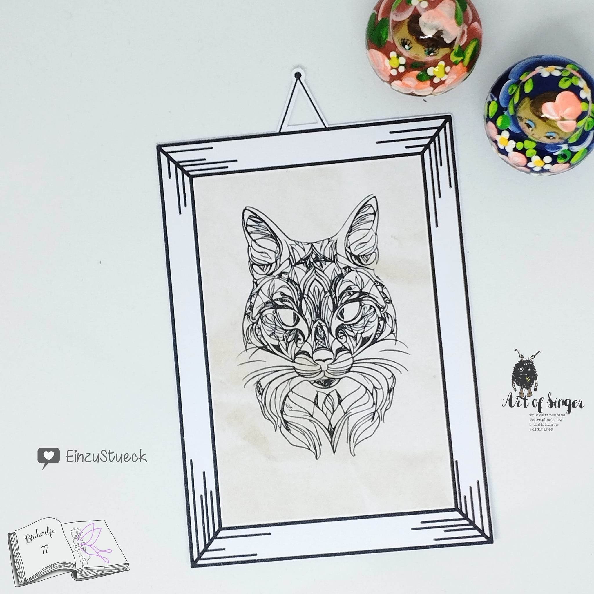 Digistamp cats Plotten, Sublimation, Drucken ! - Sewando