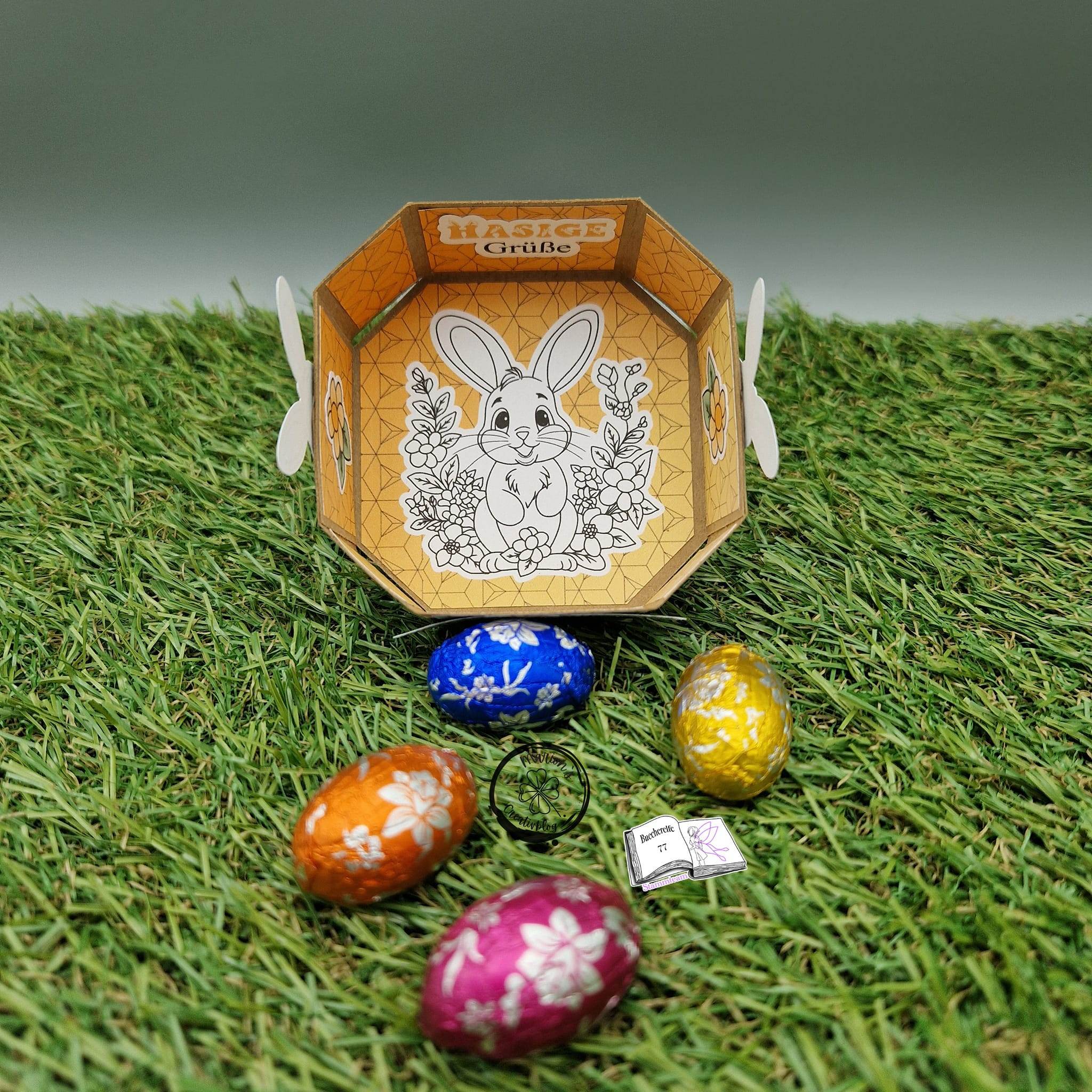 Digiset Frühlingshasi, Plotten, Sublimation, Drucken, Digistamp - Sewando