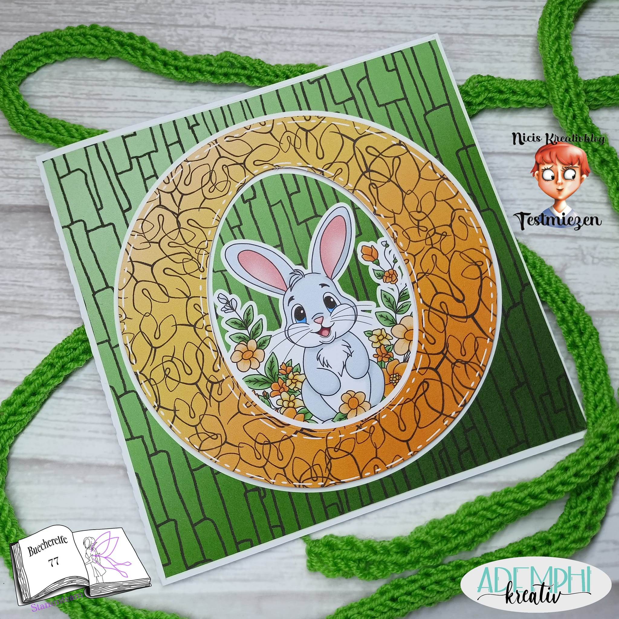 Digiset Frühlingshasi, Plotten, Sublimation, Drucken, Digistamp - Sewando