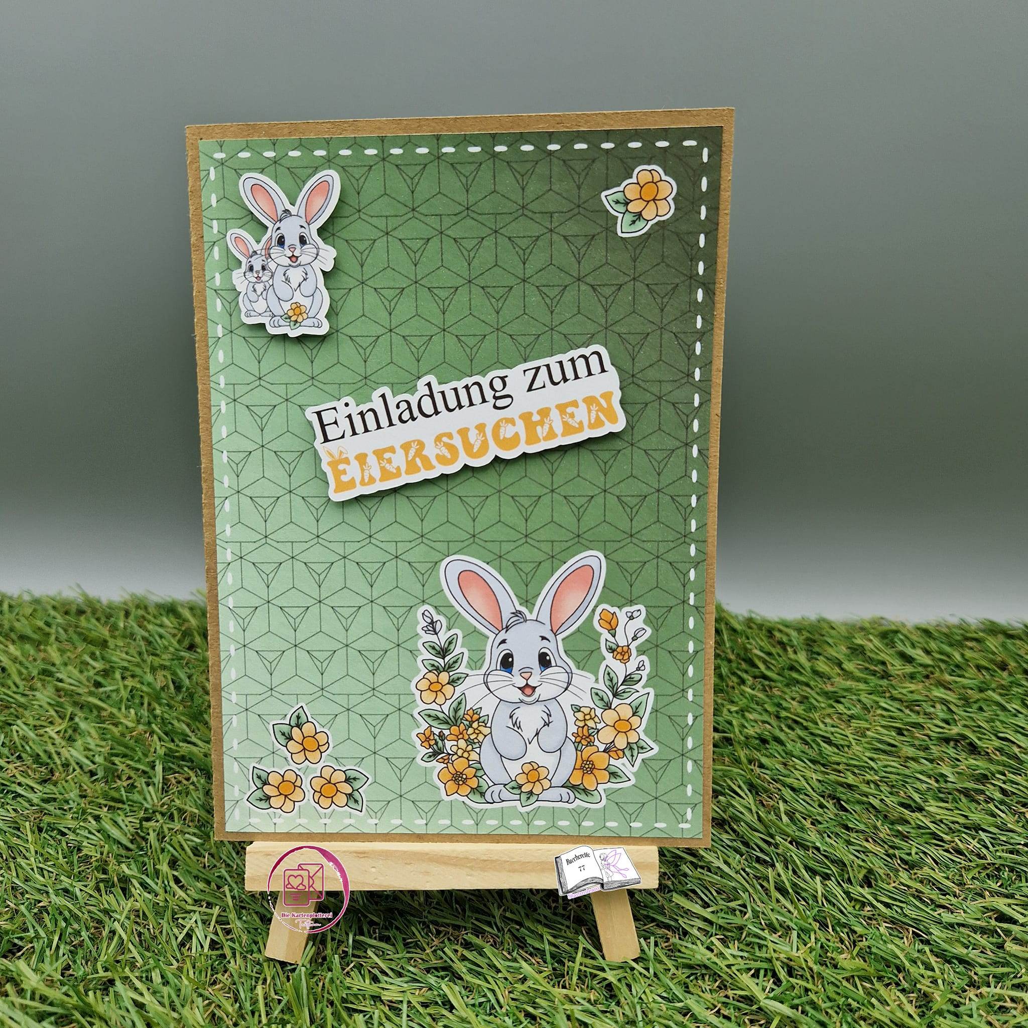 Digiset Frühlingshasi, Plotten, Sublimation, Drucken, Digistamp - Sewando
