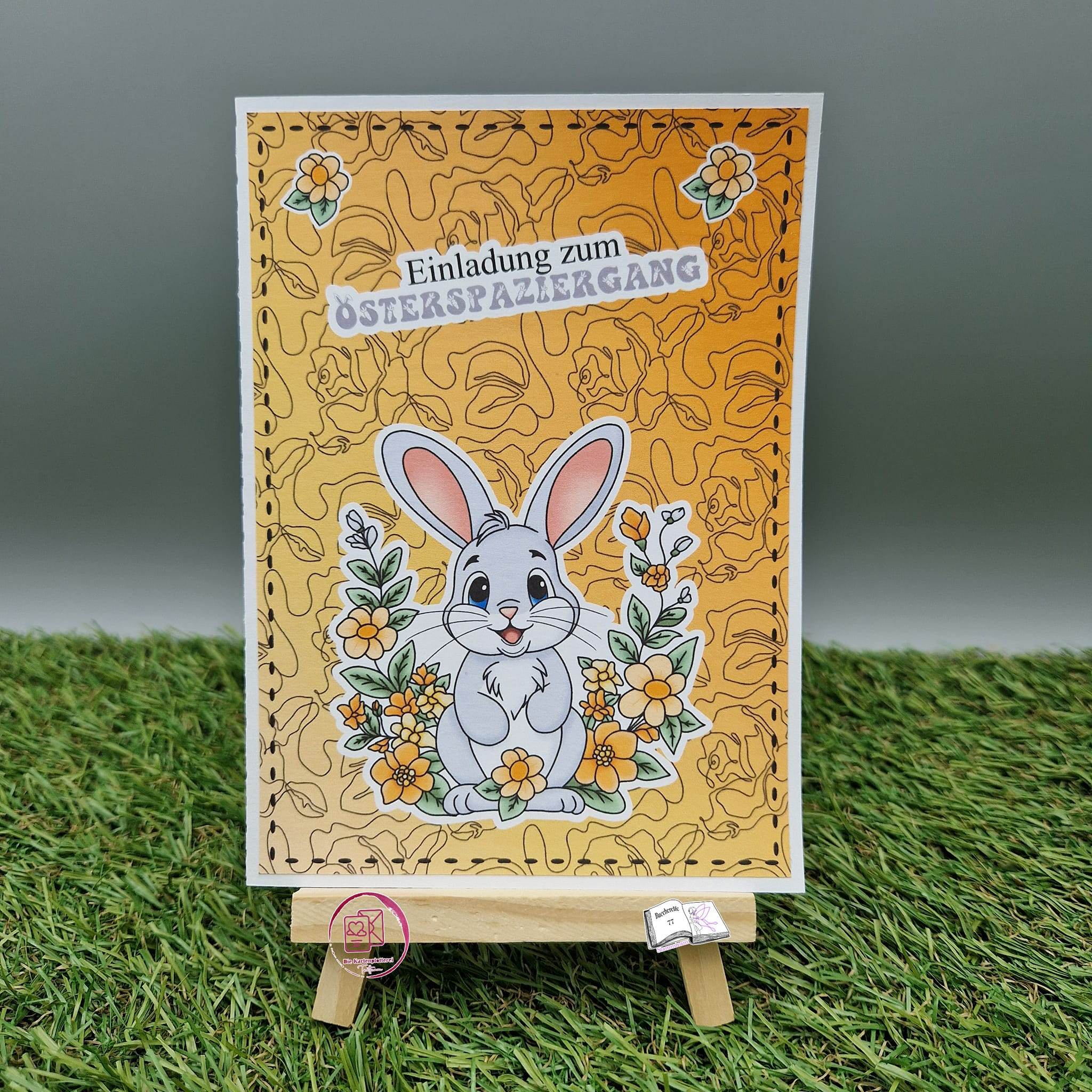 Digiset Frühlingshasi, Plotten, Sublimation, Drucken, Digistamp - Sewando