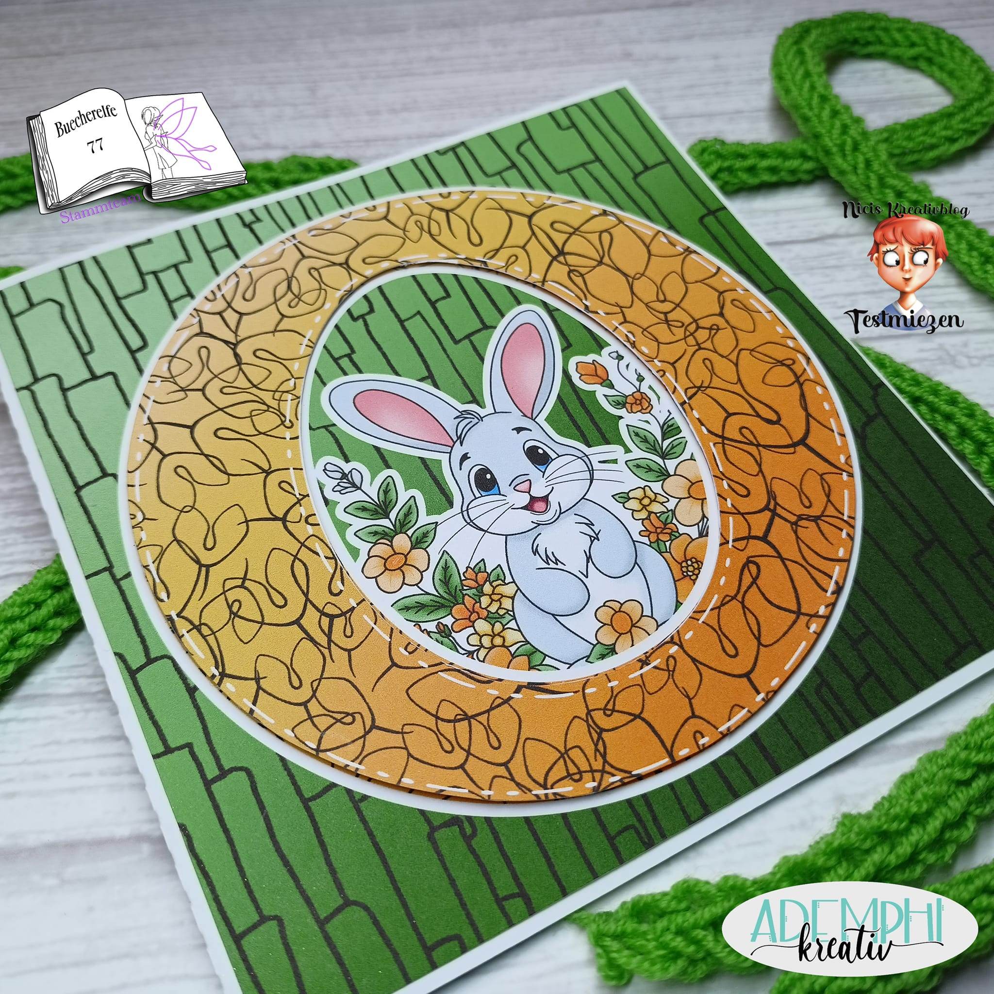 Digiset Frühlingshasi, Plotten, Sublimation, Drucken, Digistamp - Sewando