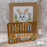 Digiset Frühlingshasi, Plotten, Sublimation, Drucken, Digistamp - Sewando
