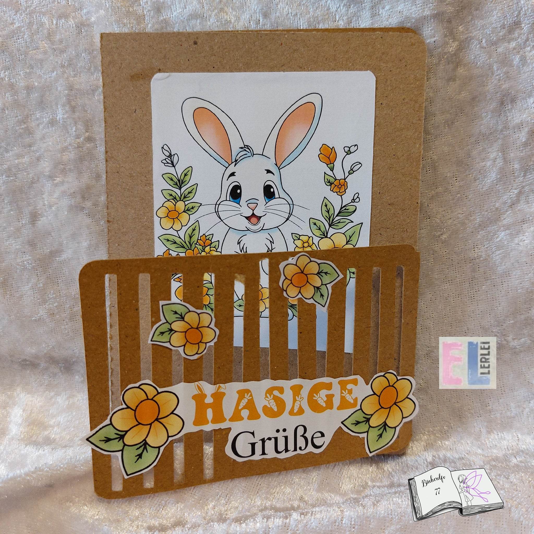 Digiset Frühlingshasi, Plotten, Sublimation, Drucken, Digistamp - Sewando