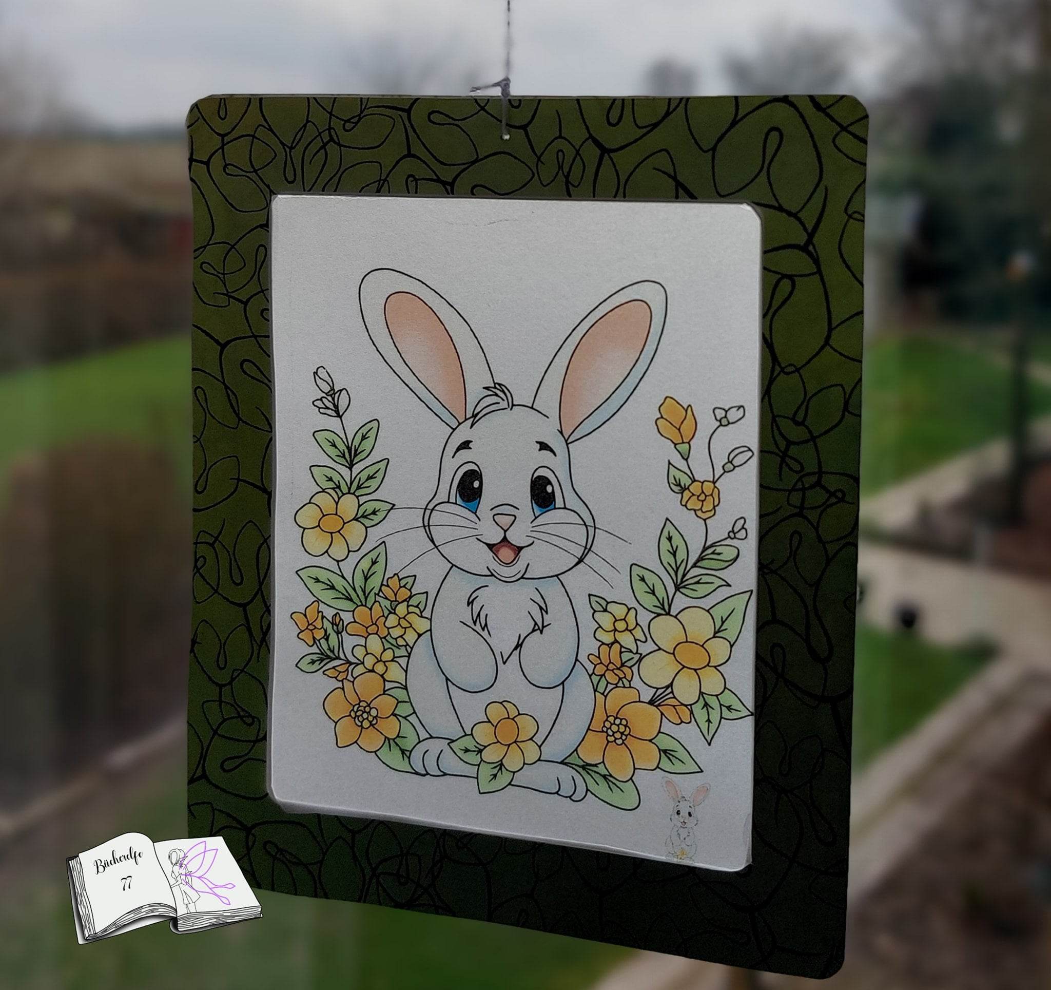 Digiset Frühlingshasi, Plotten, Sublimation, Drucken, Digistamp - Sewando