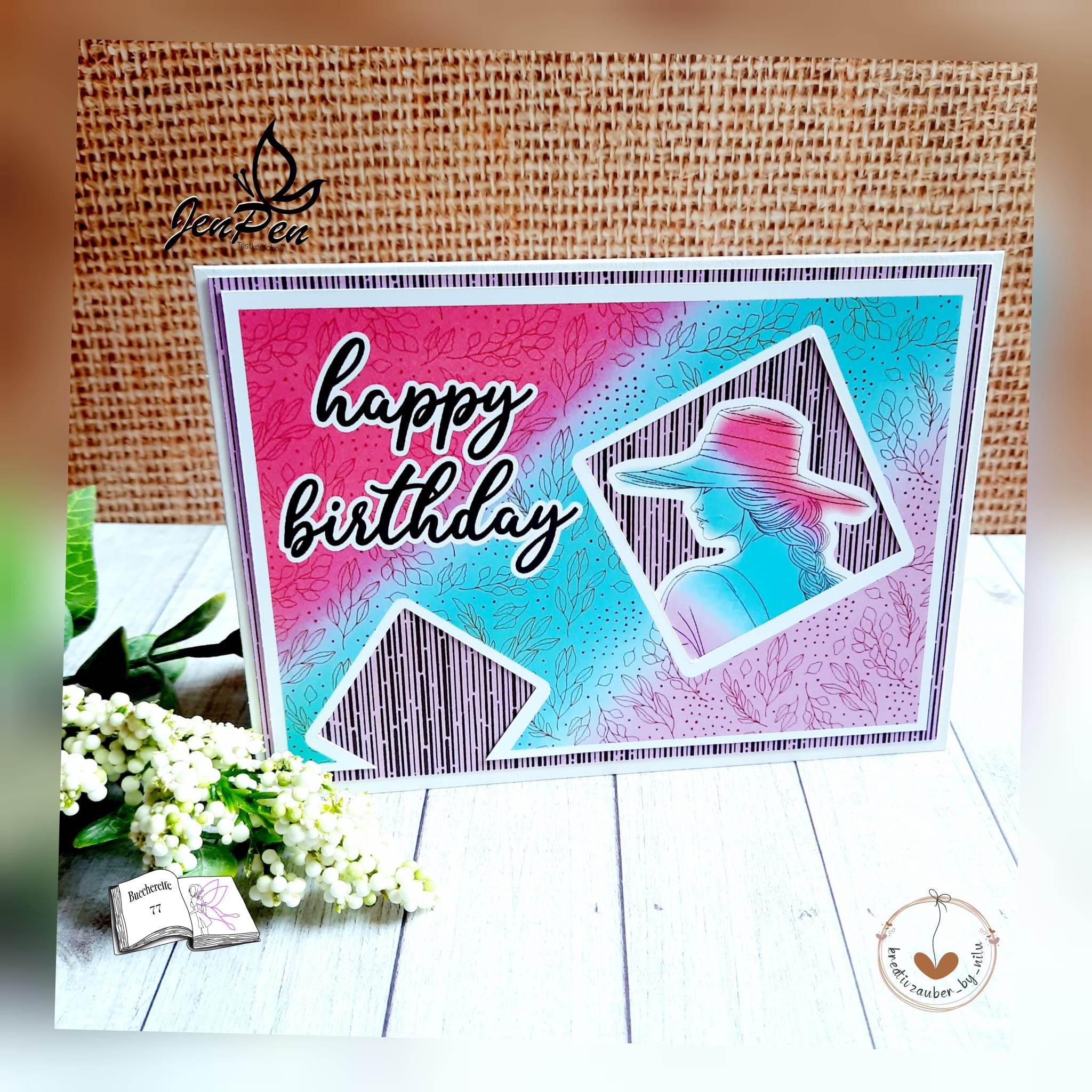 Digiset Madeleine, Plotterdatei, Sublimation, Drucken, Digistamp, Digipaper - Sewando