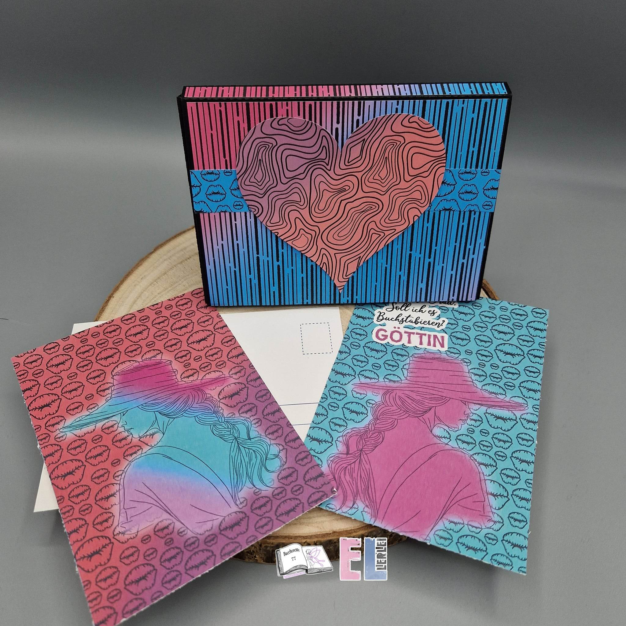 Digiset Madeleine, Plotterdatei, Sublimation, Drucken, Digistamp, Digipaper - Sewando
