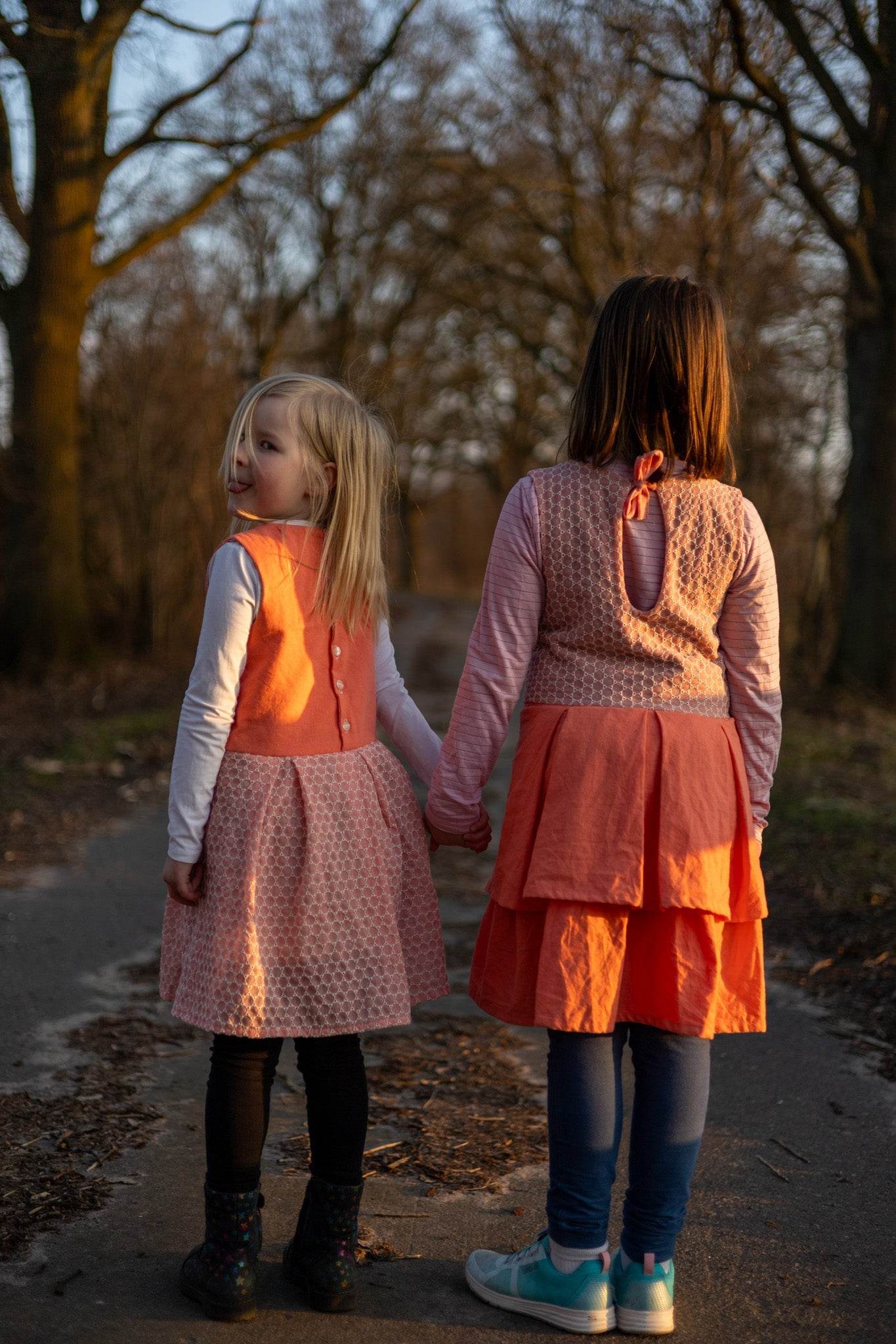 Schnittmuster Faltenglanz für Webware - Kleid | PDF-Download | Größen 86-152 - Sewando