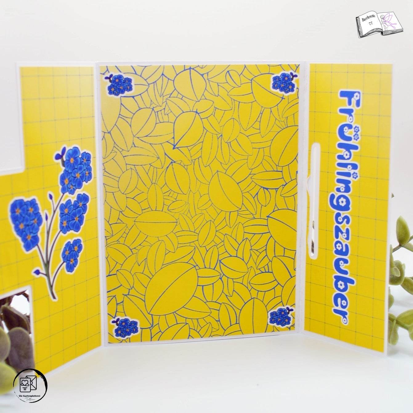 Digiset Vergissmeinnicht Plotten, Sublimation, Drucken, Digistamp, Digipaper ! - Sewando