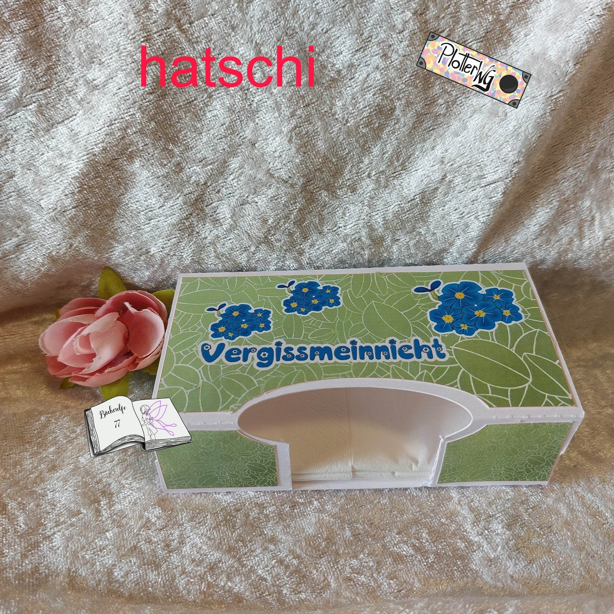 Digiset Vergissmeinnicht Plotten, Sublimation, Drucken, Digistamp, Digipaper ! - Sewando