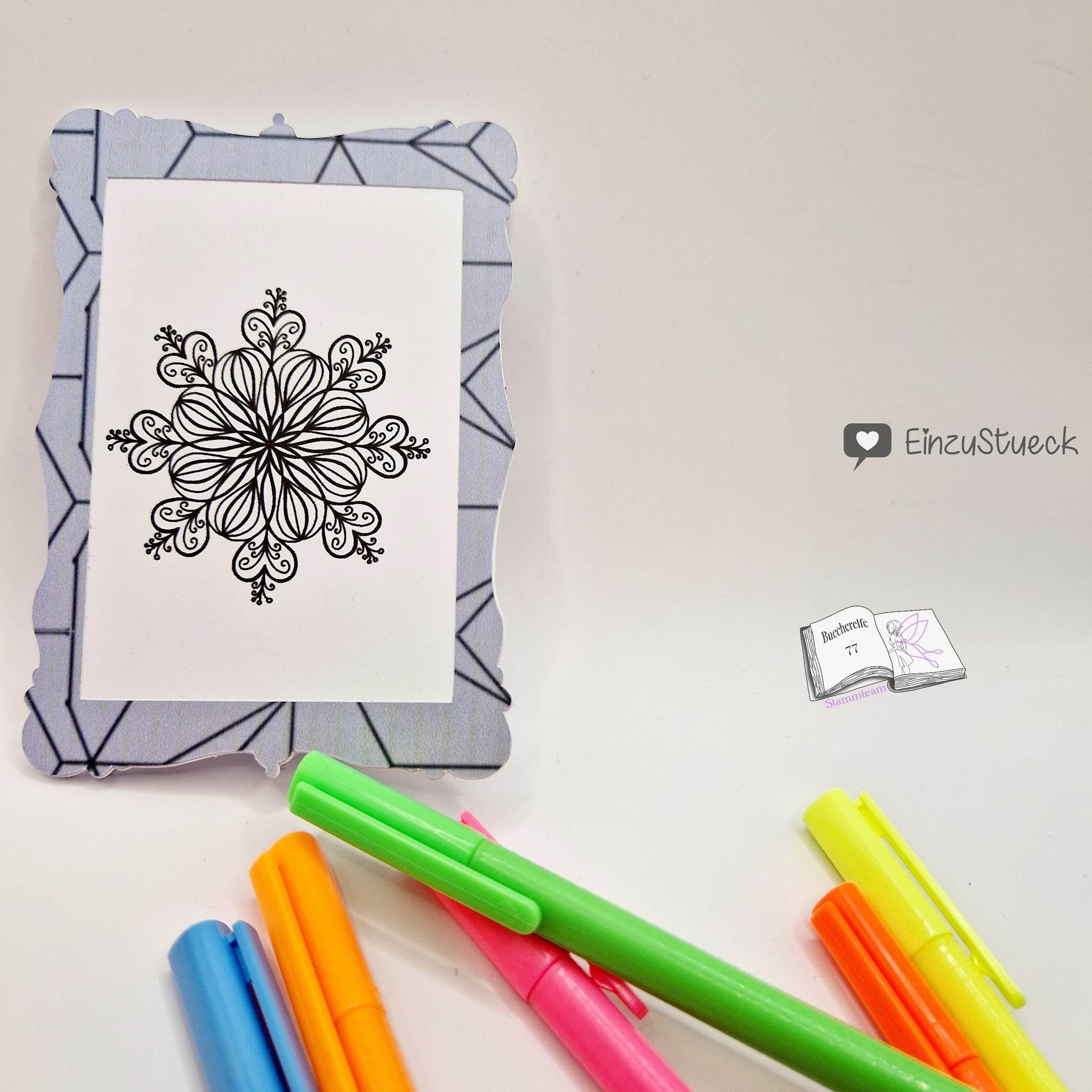 Plotterdatei Herz Mandala Sublimation, Drucken, Digistamp, - Sewando