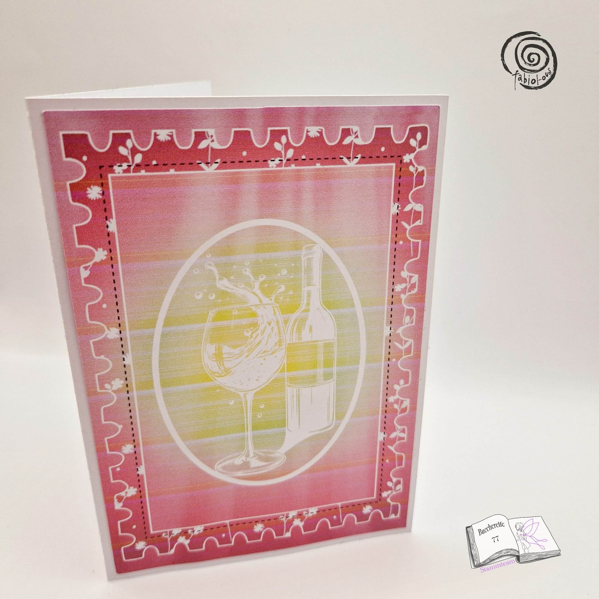 Plotterdatei Wein Sublimation, Drucken, Digistamp, - Sewando