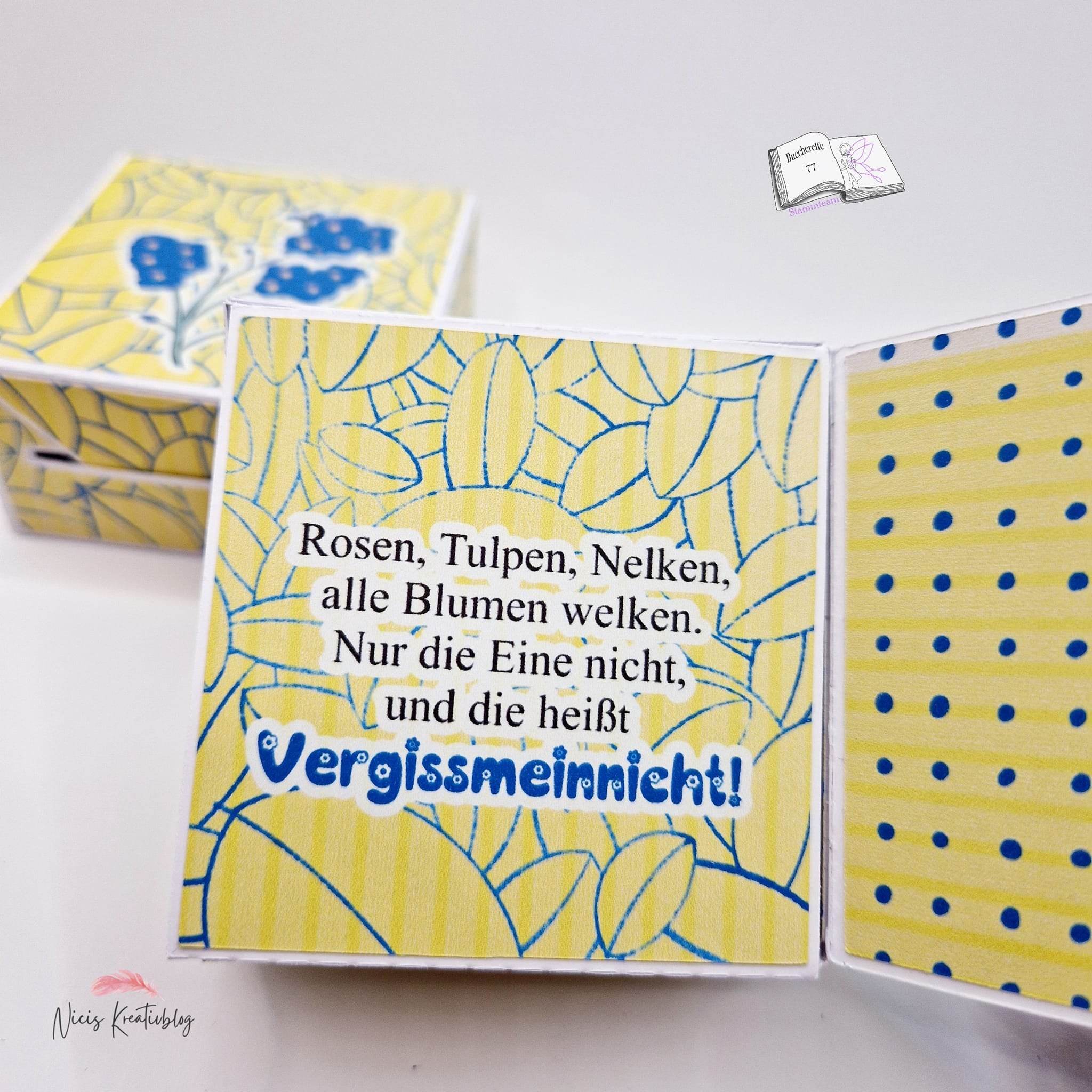Digiset Vergissmeinnicht Plotten, Sublimation, Drucken, Digistamp, Digipaper ! - Sewando