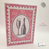 Plotterdatei Sekt Plotten, Sublimation, Drucken, Digistamp, - Sewando