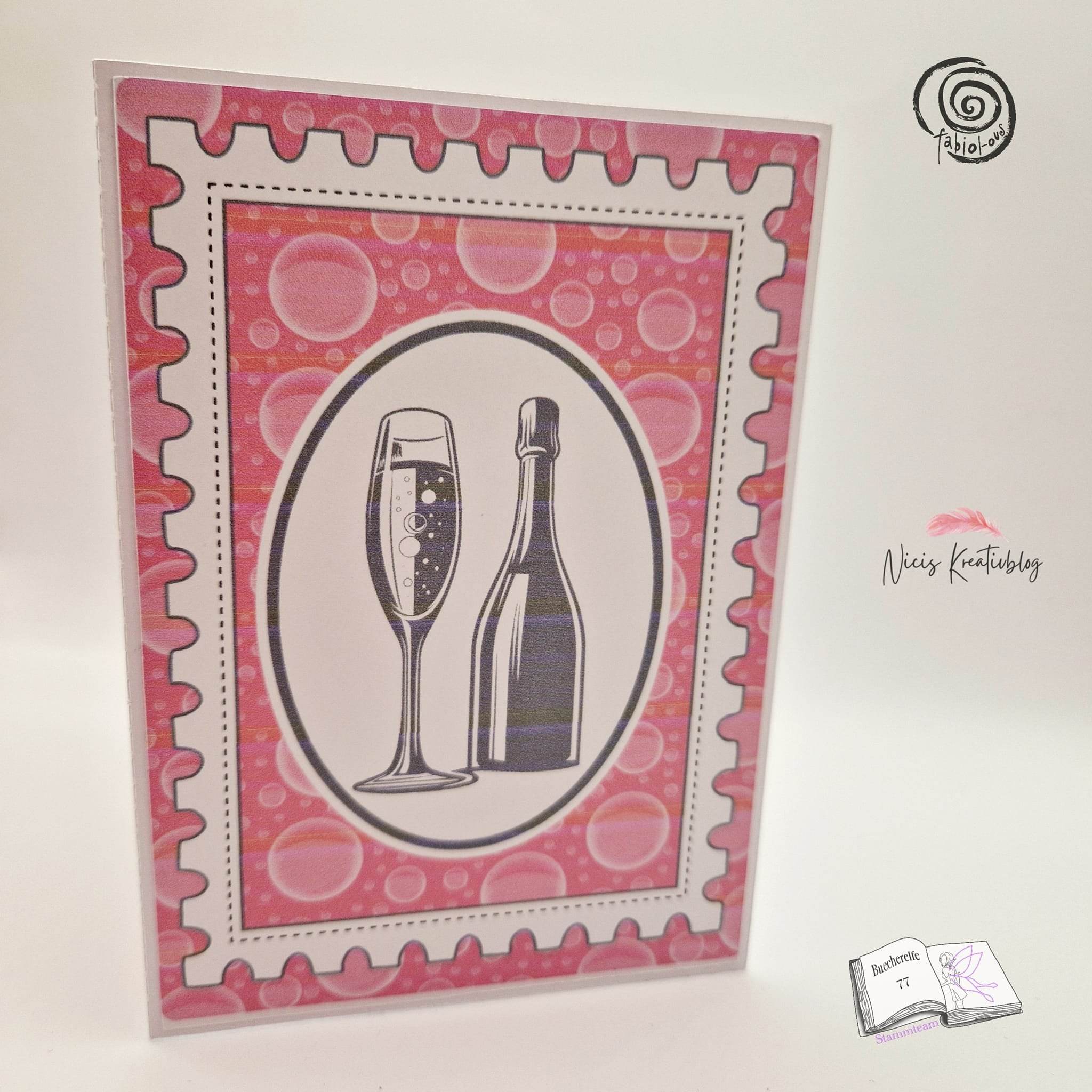 Plotterdatei Sekt Plotten, Sublimation, Drucken, Digistamp, - Sewando