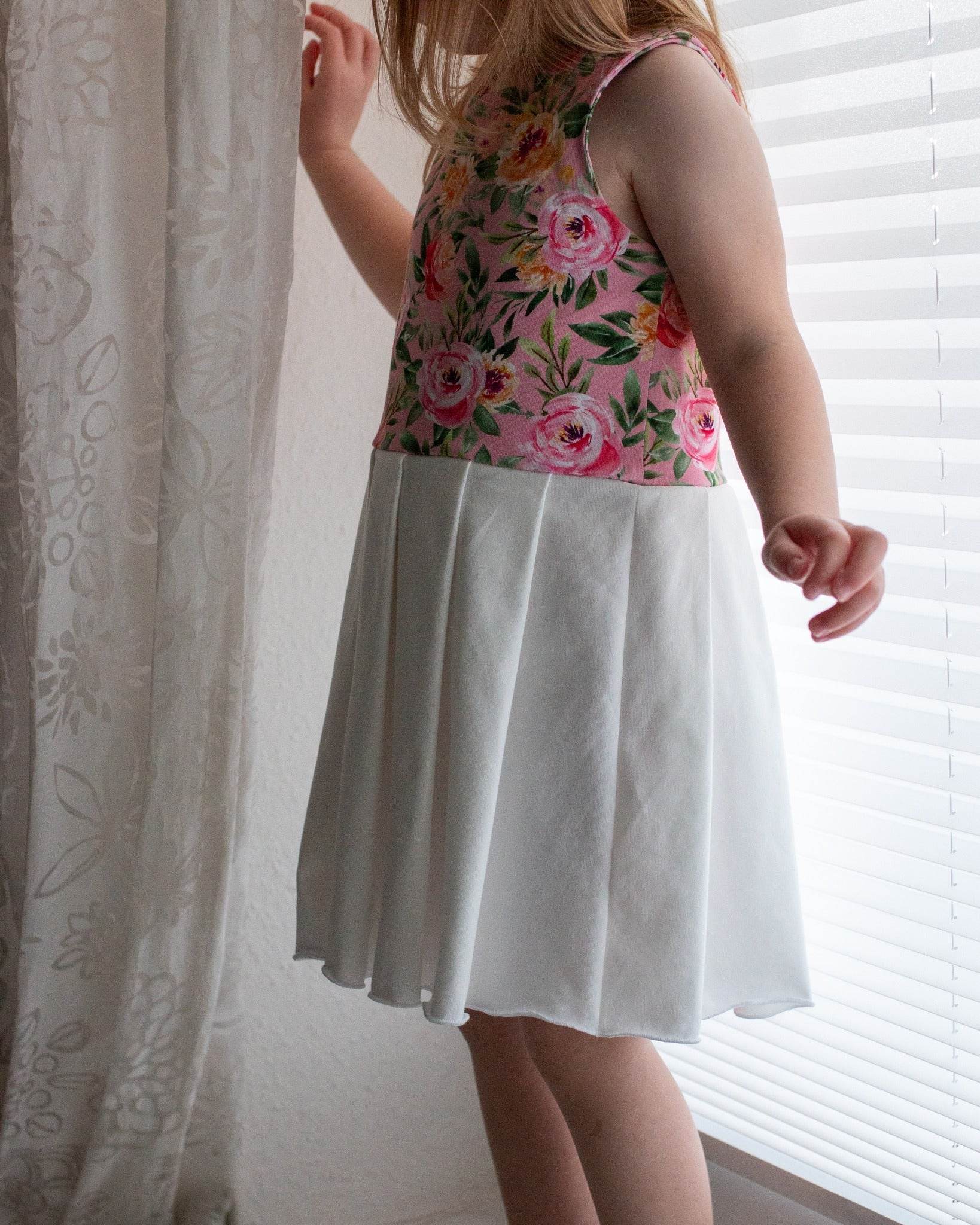 Schnittmuster Faltenglanz für Webware - Kleid | PDF-Download | Größen 86-152 - Sewando