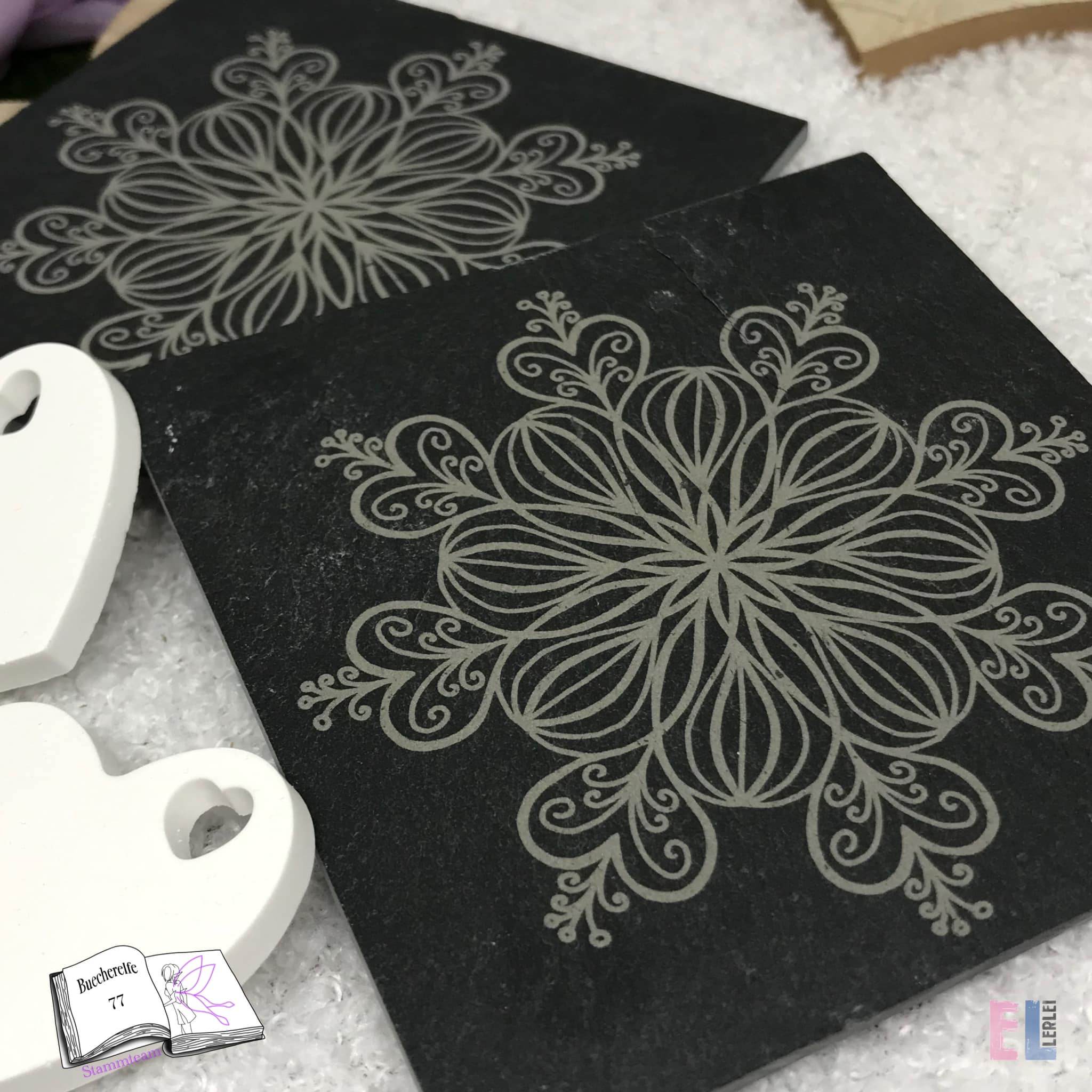 Digistamp Herz Mandala, Plotterdatei, Sublimation, Drucken, ! - Sewando