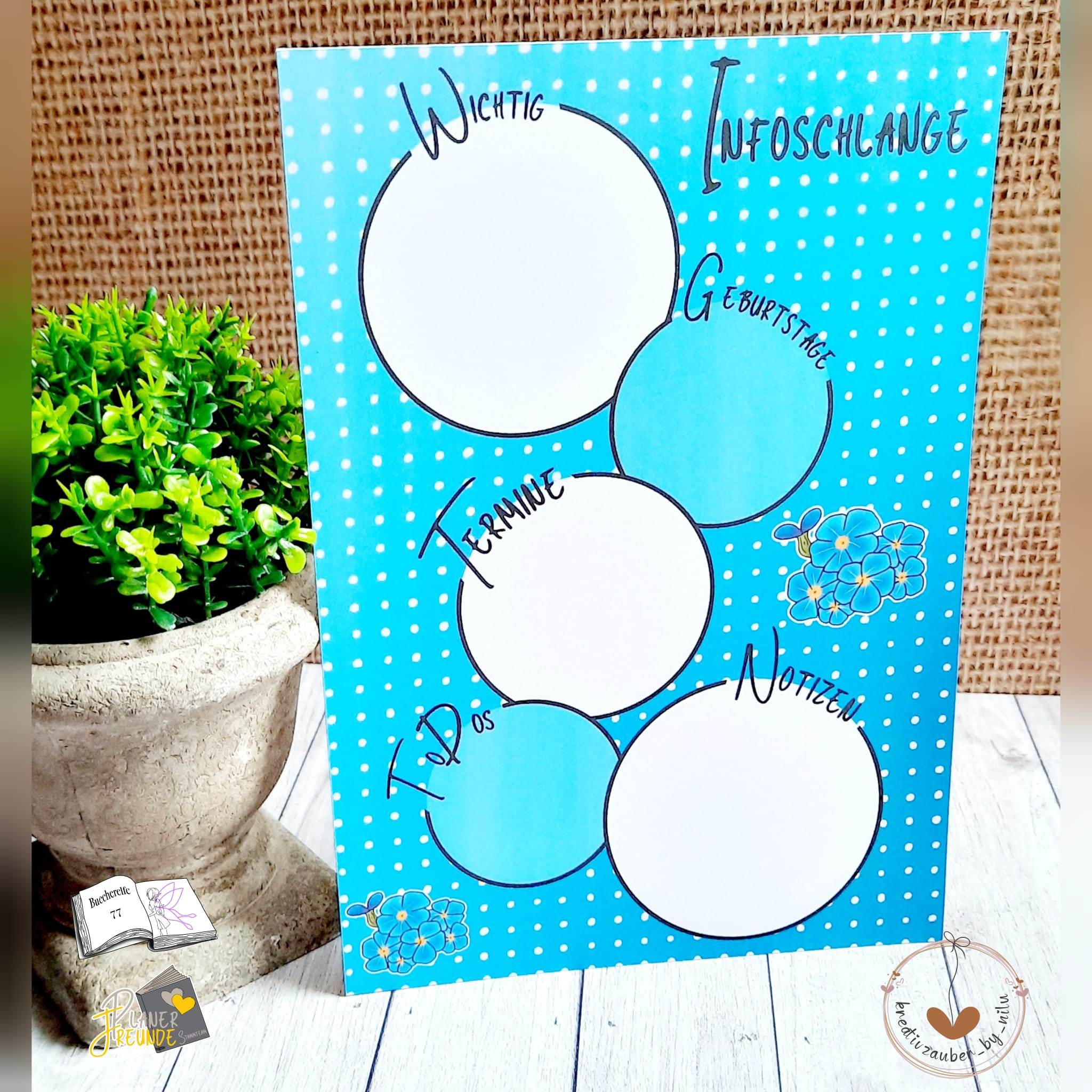 Digiset Vergissmeinnicht Plotten, Sublimation, Drucken, Digistamp, Digipaper ! - Sewando