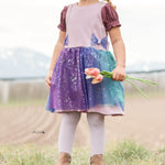 Schnittmuster Faltenzauber für dehnbare Stoffe - Kleid | PDF-Download | Größen 86-152 - Sewando