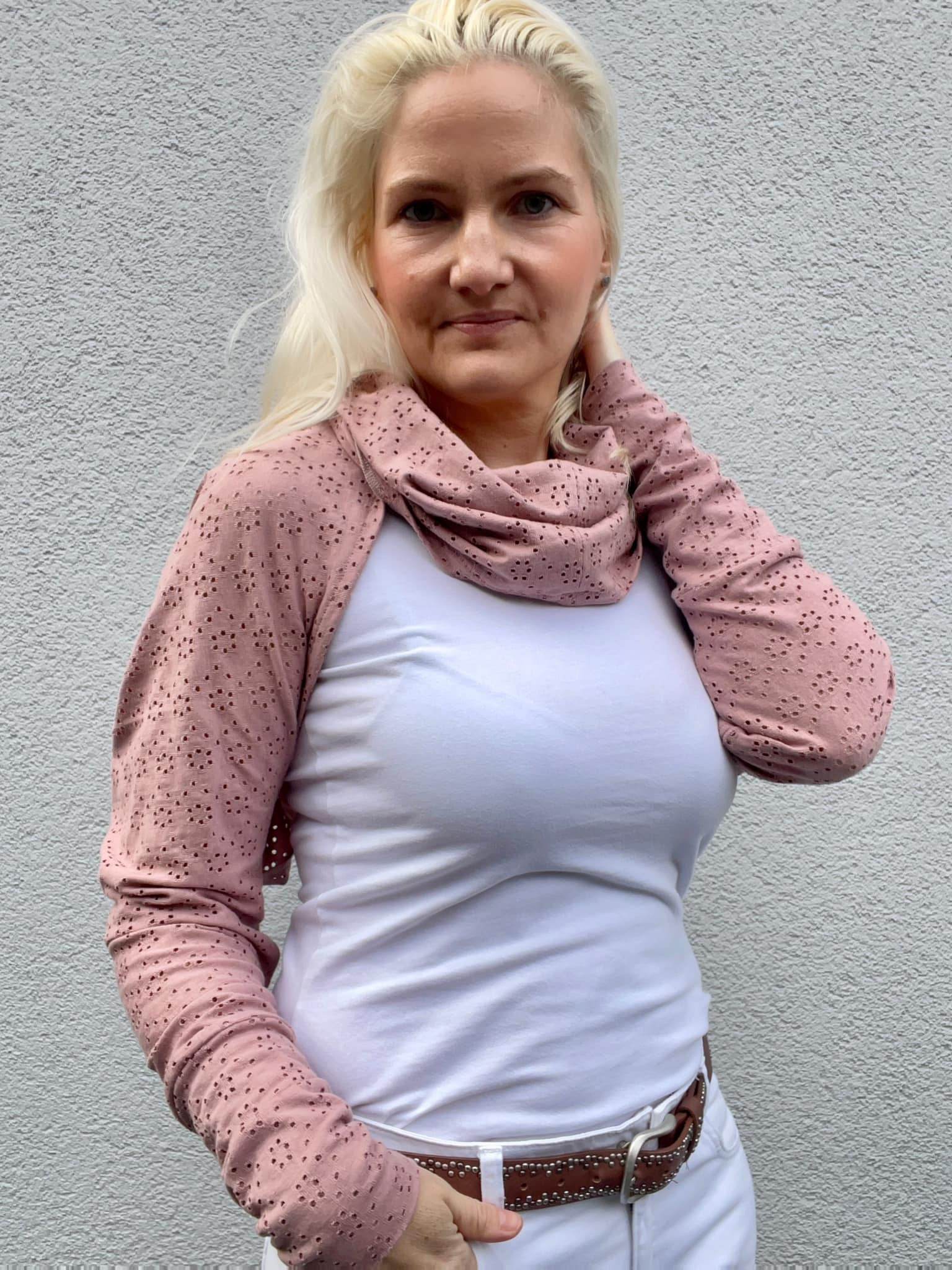 Schnittmuster Ärmelschal REUTH Gr. 34-54 : - Sewando