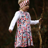 Schnittmuster Faltenzauber für dehnbare Stoffe - Kleid | PDF-Download | Größen 86-152 - Sewando