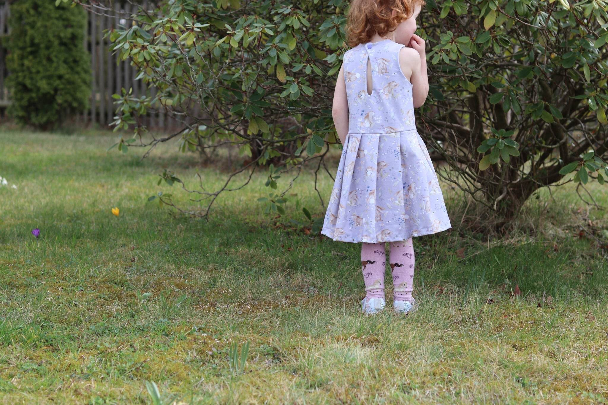 Schnittmuster Faltenzauber für dehnbare Stoffe - Kleid | PDF-Download | Größen 86-152 - Sewando