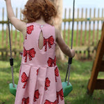 Schnittmuster Faltenzauber für dehnbare Stoffe - Kleid | PDF-Download | Größen 86-152 - Sewando