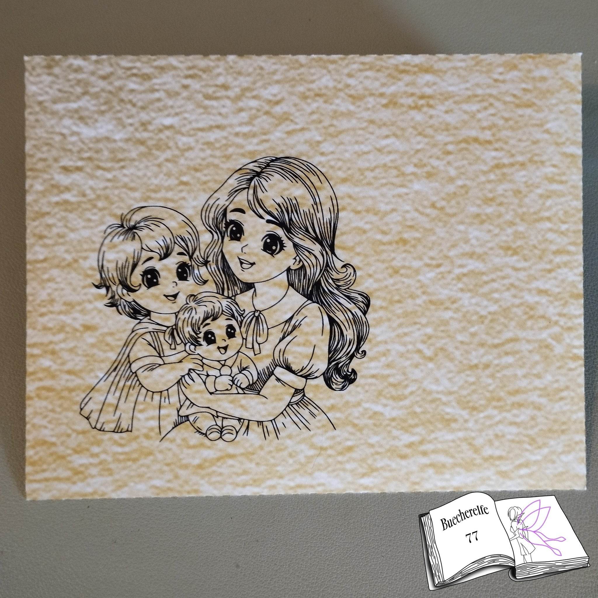 Digiset Mama ist die Beste, Plotterdatei, Sublimation, Digistamp, Digipaper - Sewando