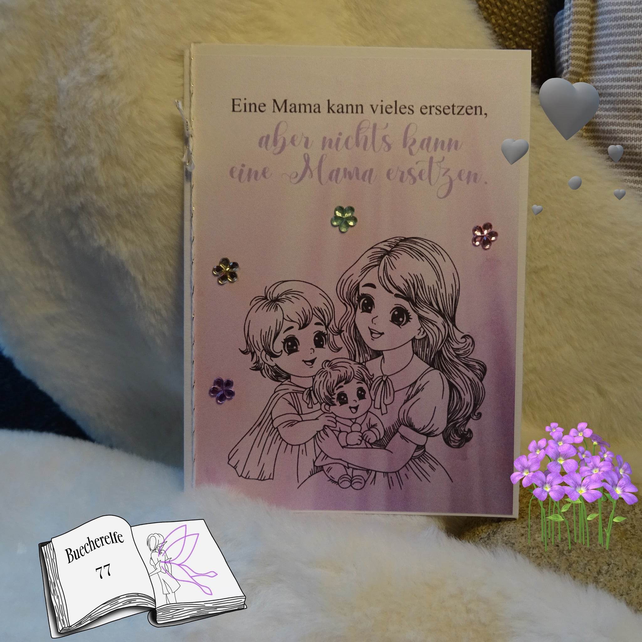 Digiset Mama ist die Beste, Plotterdatei, Sublimation, Digistamp, Digipaper - Sewando