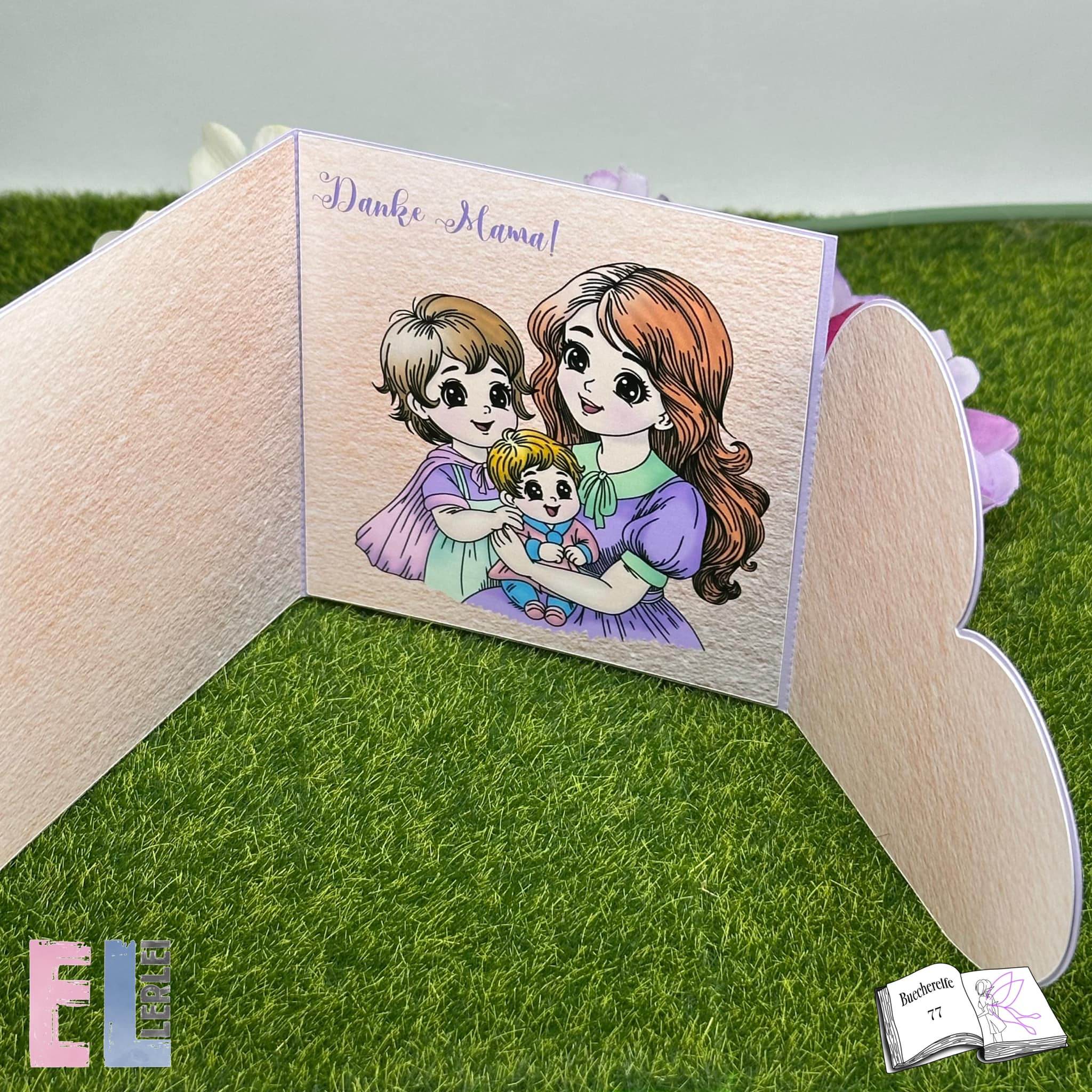 Digiset Mama ist die Beste, Plotterdatei, Sublimation, Digistamp, Digipaper - Sewando