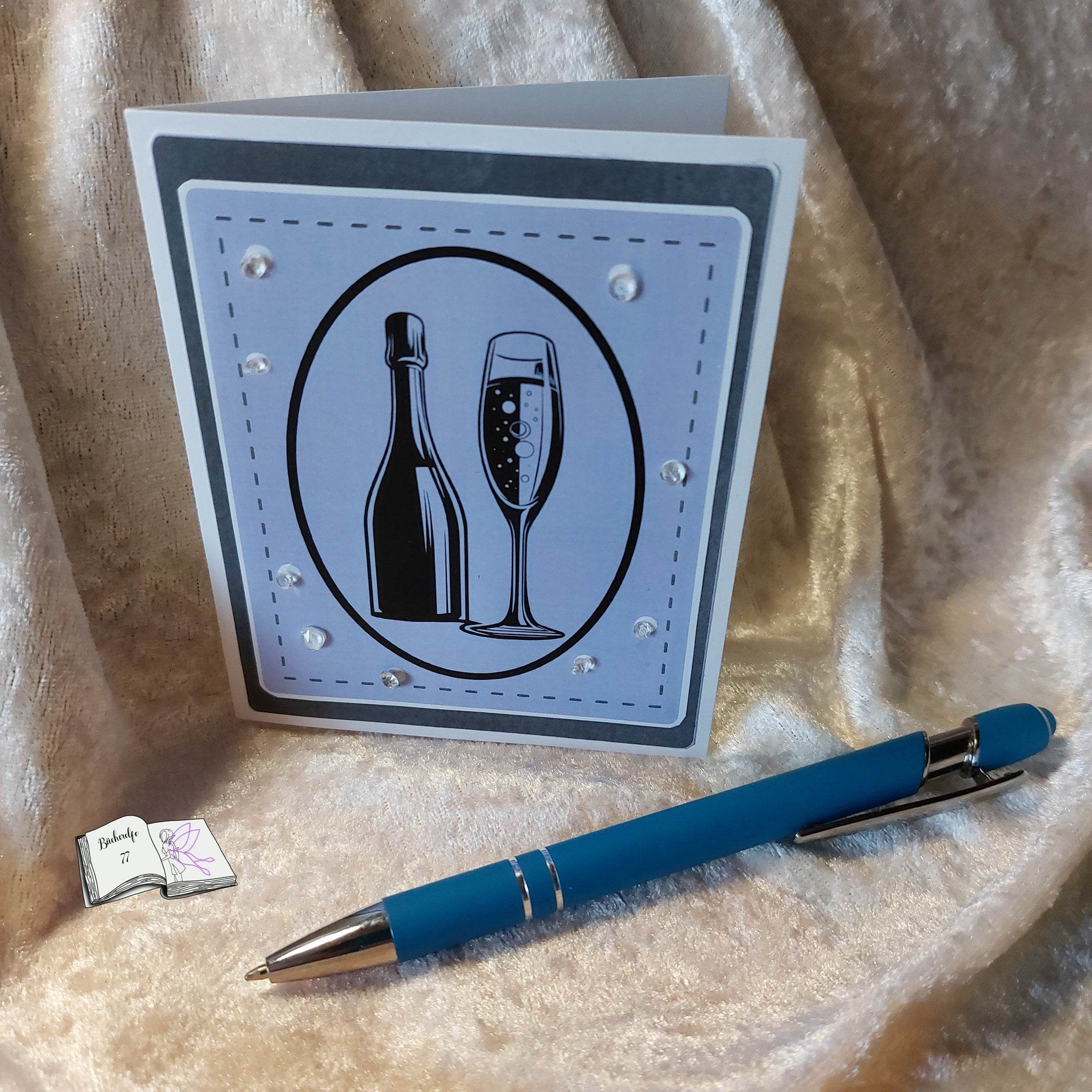 Plotterdatei Sekt Plotten, Sublimation, Drucken, Digistamp, - Sewando