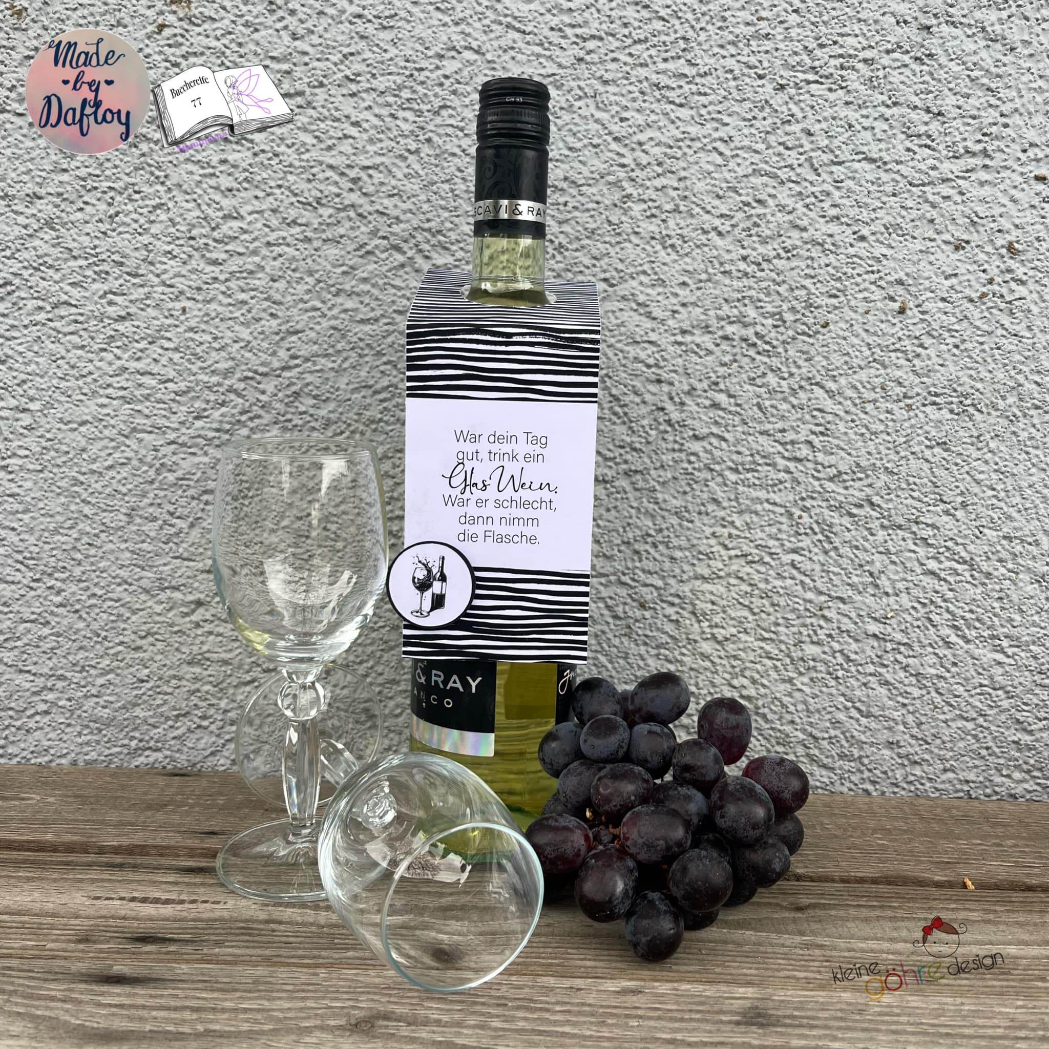 Plotterdatei Wein Sublimation, Drucken, Digistamp, - Sewando