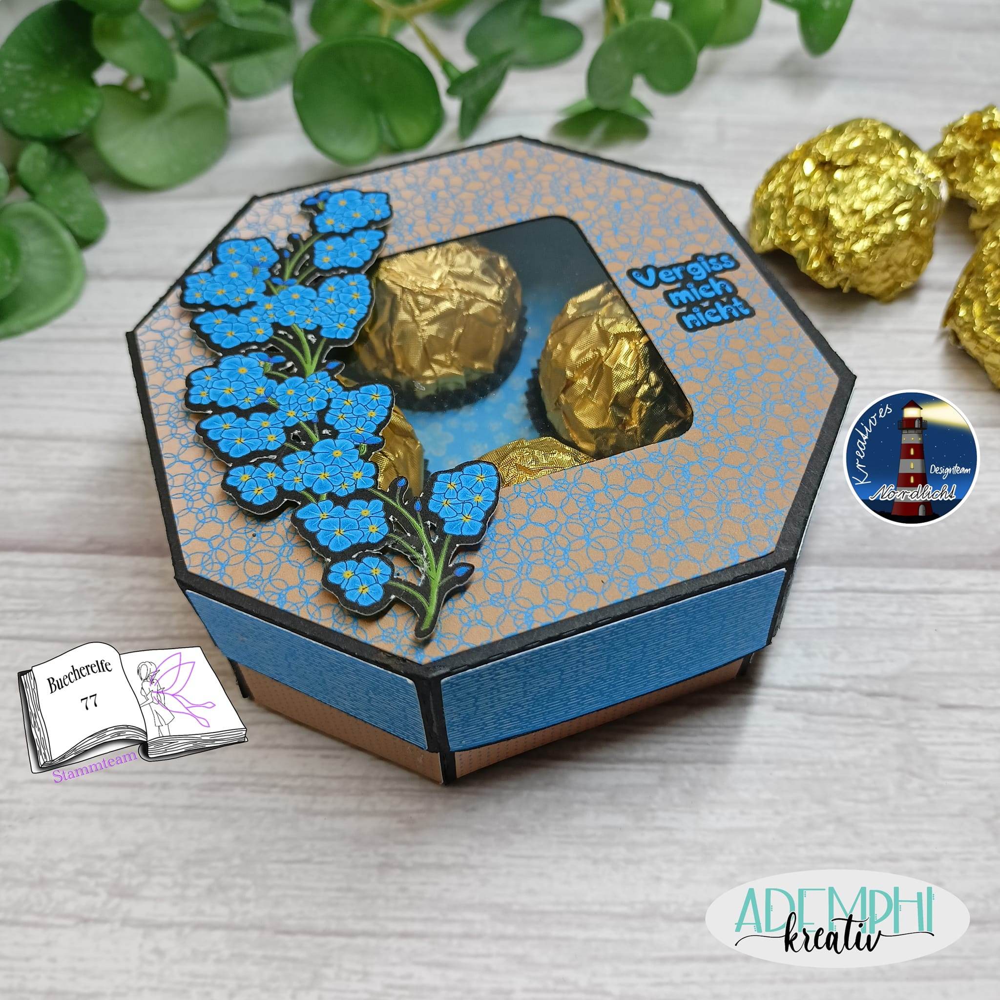 Digiset Vergissmeinnicht Plotten, Sublimation, Drucken, Digistamp, Digipaper ! - Sewando