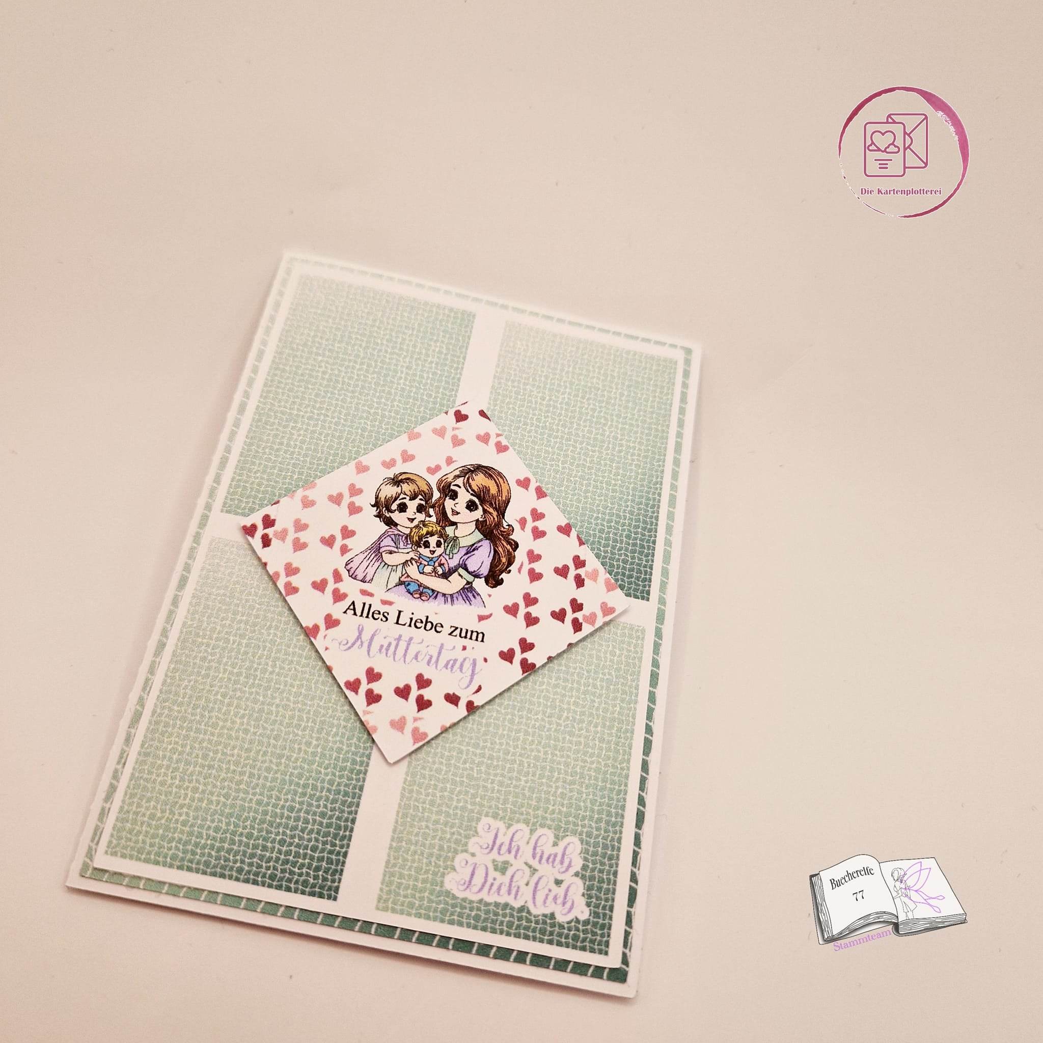 Digiset Mama ist die Beste, Plotterdatei, Sublimation, Digistamp, Digipaper - Sewando