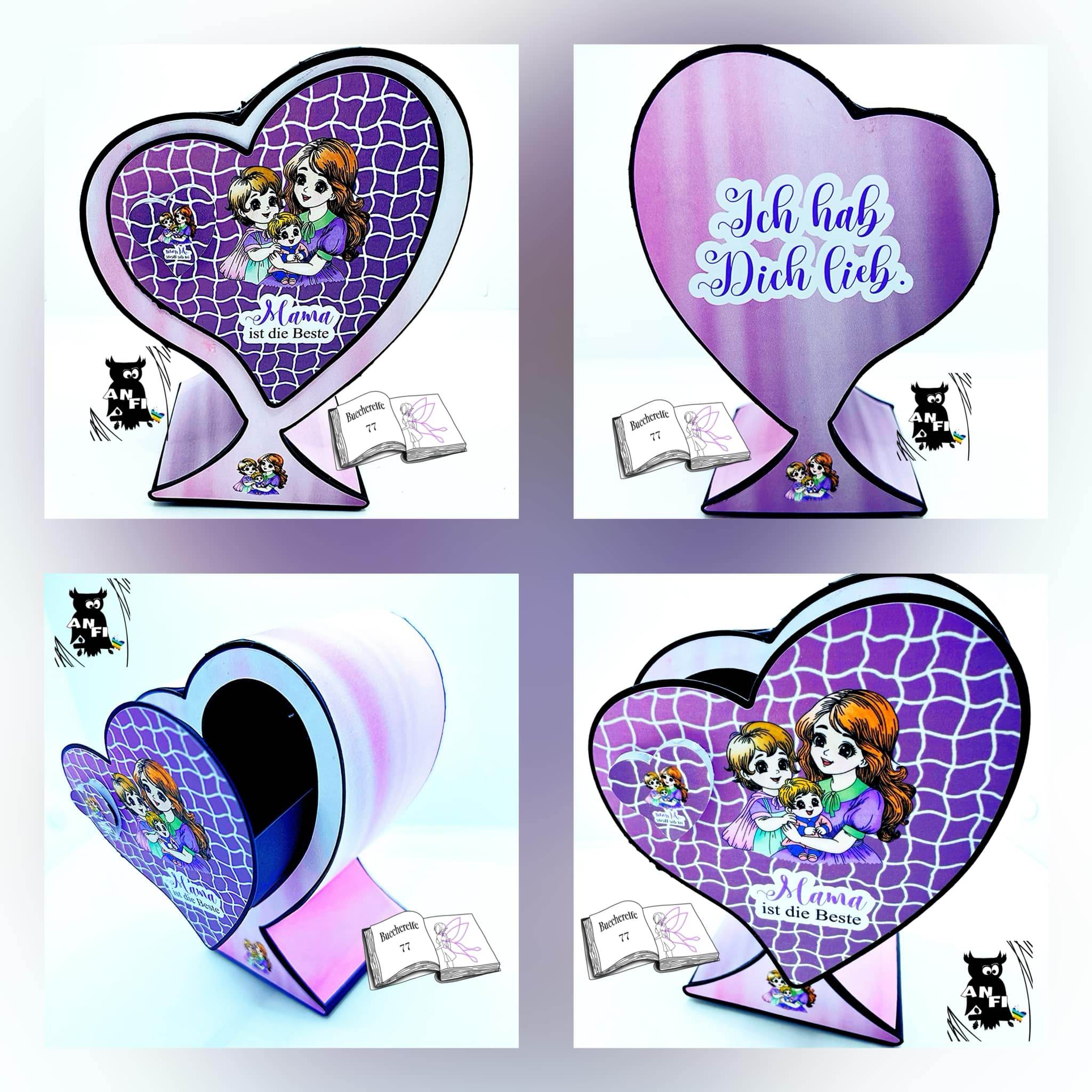 Digiset Mama ist die Beste, Plotterdatei, Sublimation, Digistamp, Digipaper - Sewando