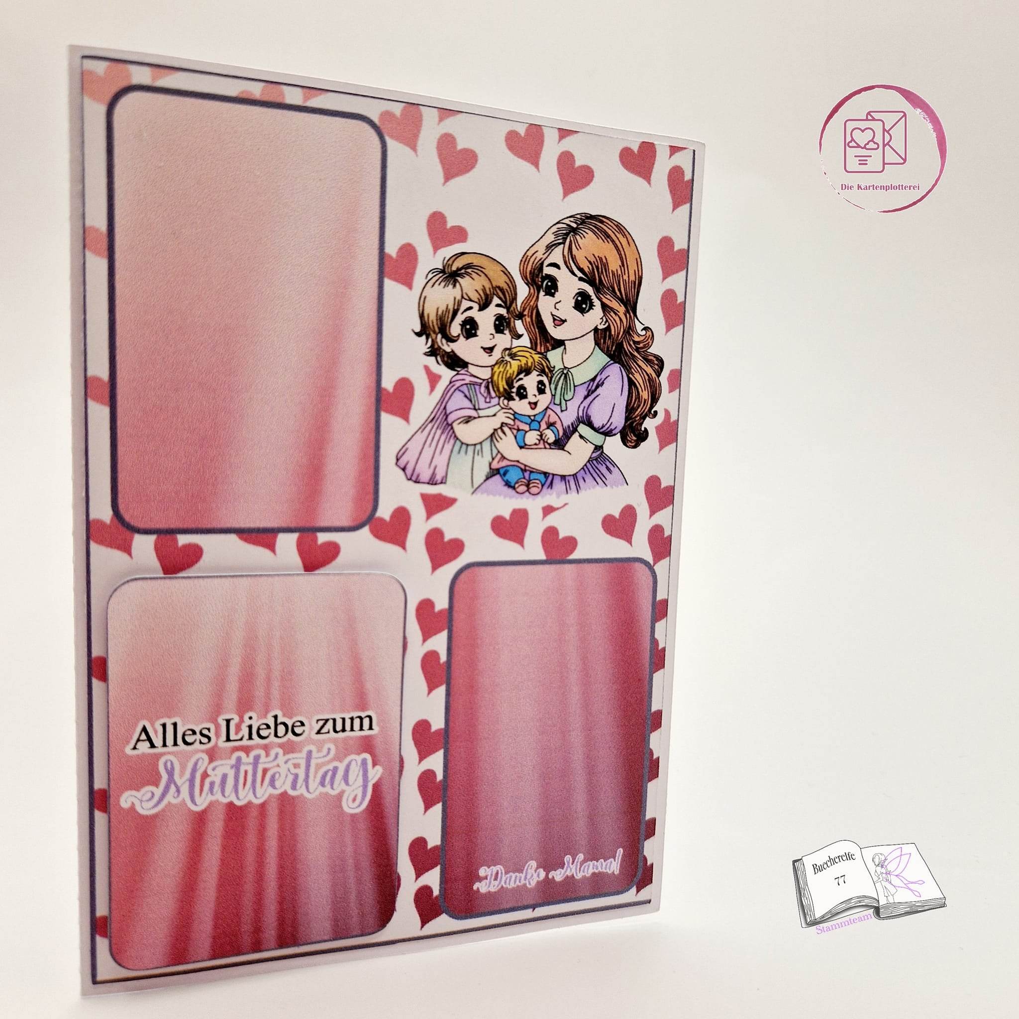 Digiset Mama ist die Beste, Plotterdatei, Sublimation, Digistamp, Digipaper - Sewando