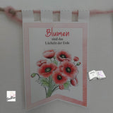 Digiset Mohnblumenstrauß, Plotterdatei, Sublimation, Digistamp, Digipaper - Sewando