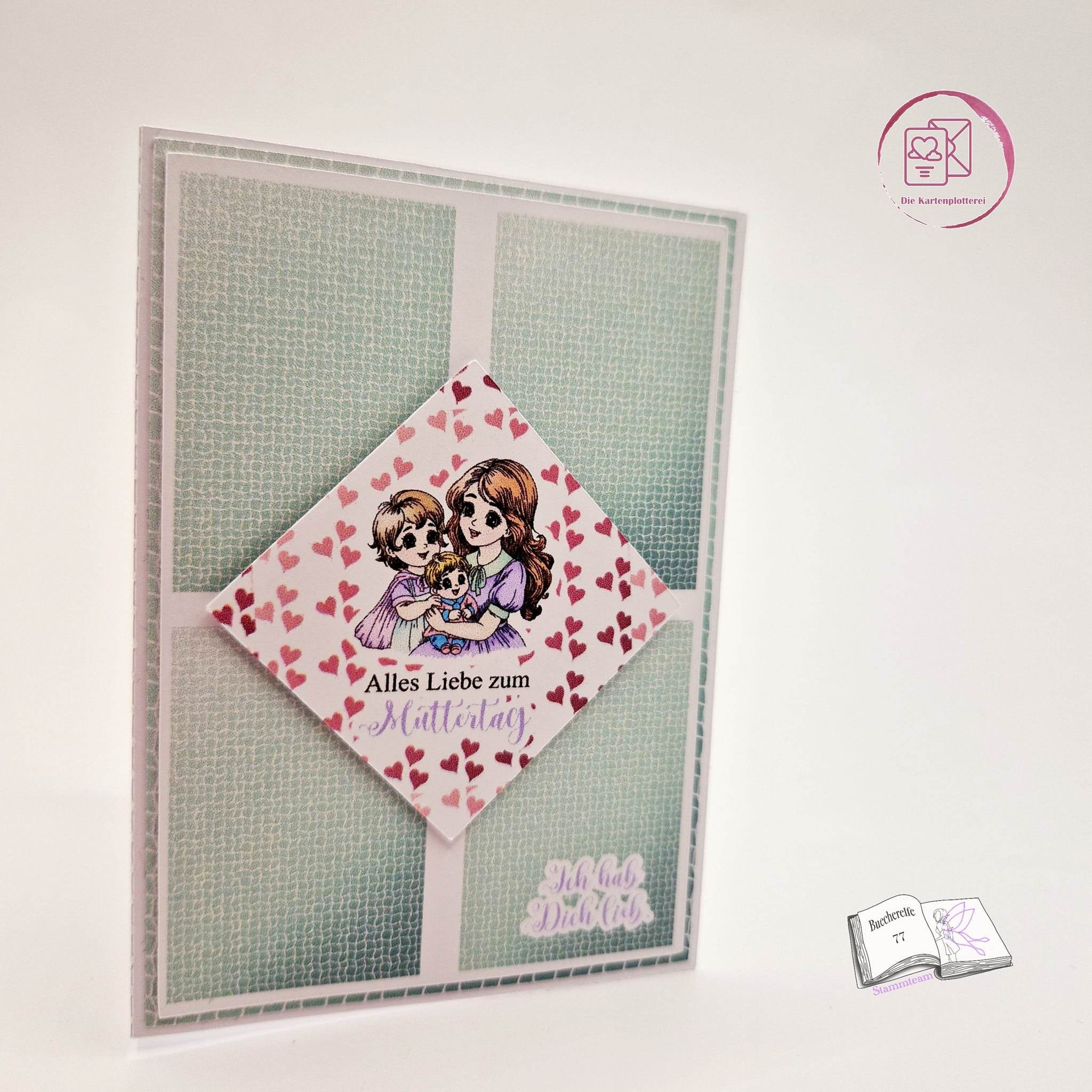 Digiset Mama ist die Beste, Plotterdatei, Sublimation, Digistamp, Digipaper - Sewando