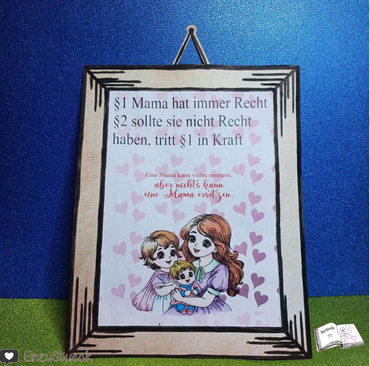 Digiset Mama ist die Beste, Plotterdatei, Sublimation, Digistamp, Digipaper - Sewando