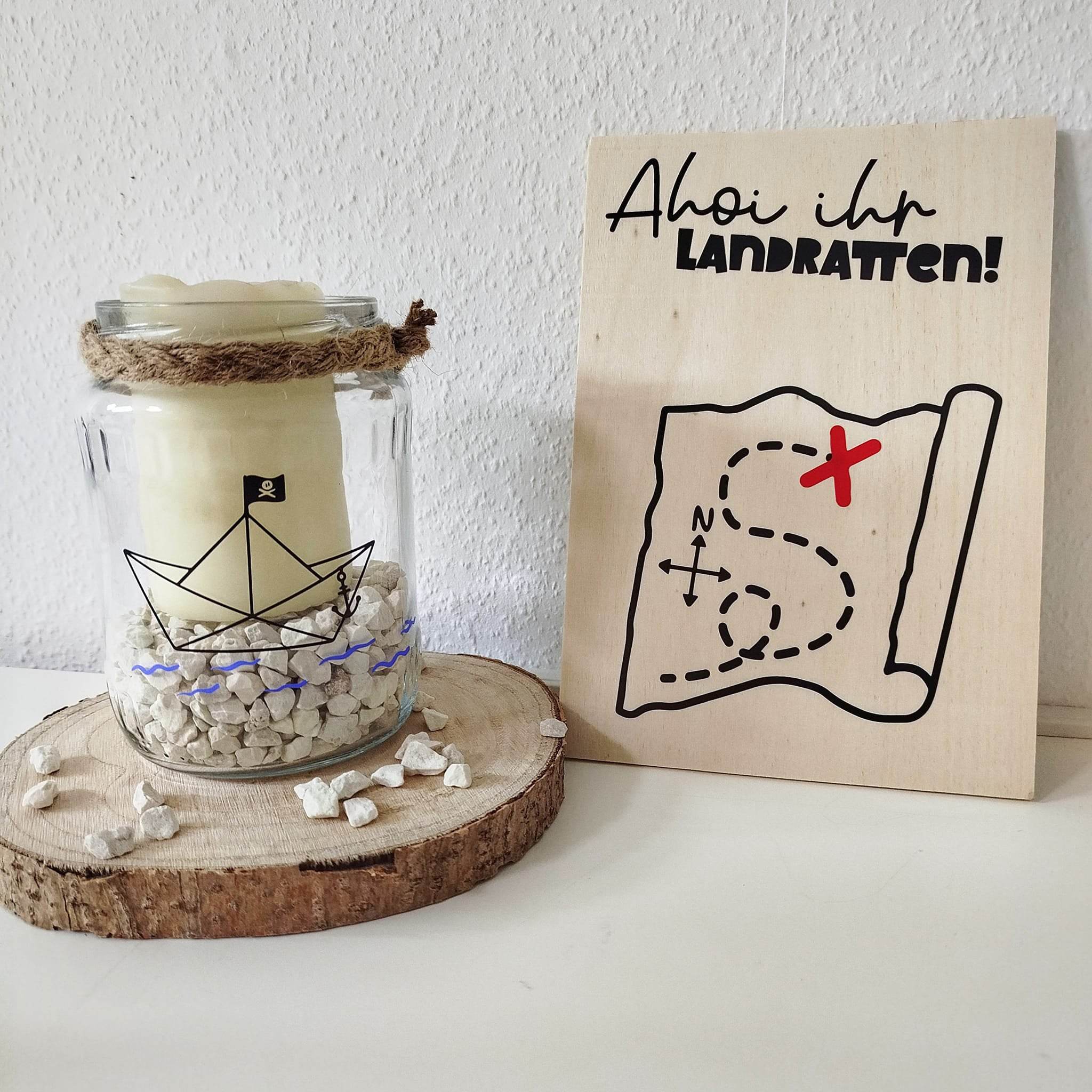 Plotterdatei Ahoi! Pirat! - Sewando