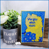 Digiset Vergissmeinnicht Plotten, Sublimation, Drucken, Digistamp, Digipaper ! - Sewando