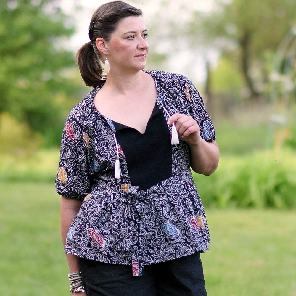 Kleid Iliane - Schnittmuster und Nähanleitung - Gr.32-54 - Sewando