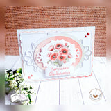 Digiset Mohnblumenstrauß, Plotterdatei, Sublimation, Digistamp, Digipaper - Sewando