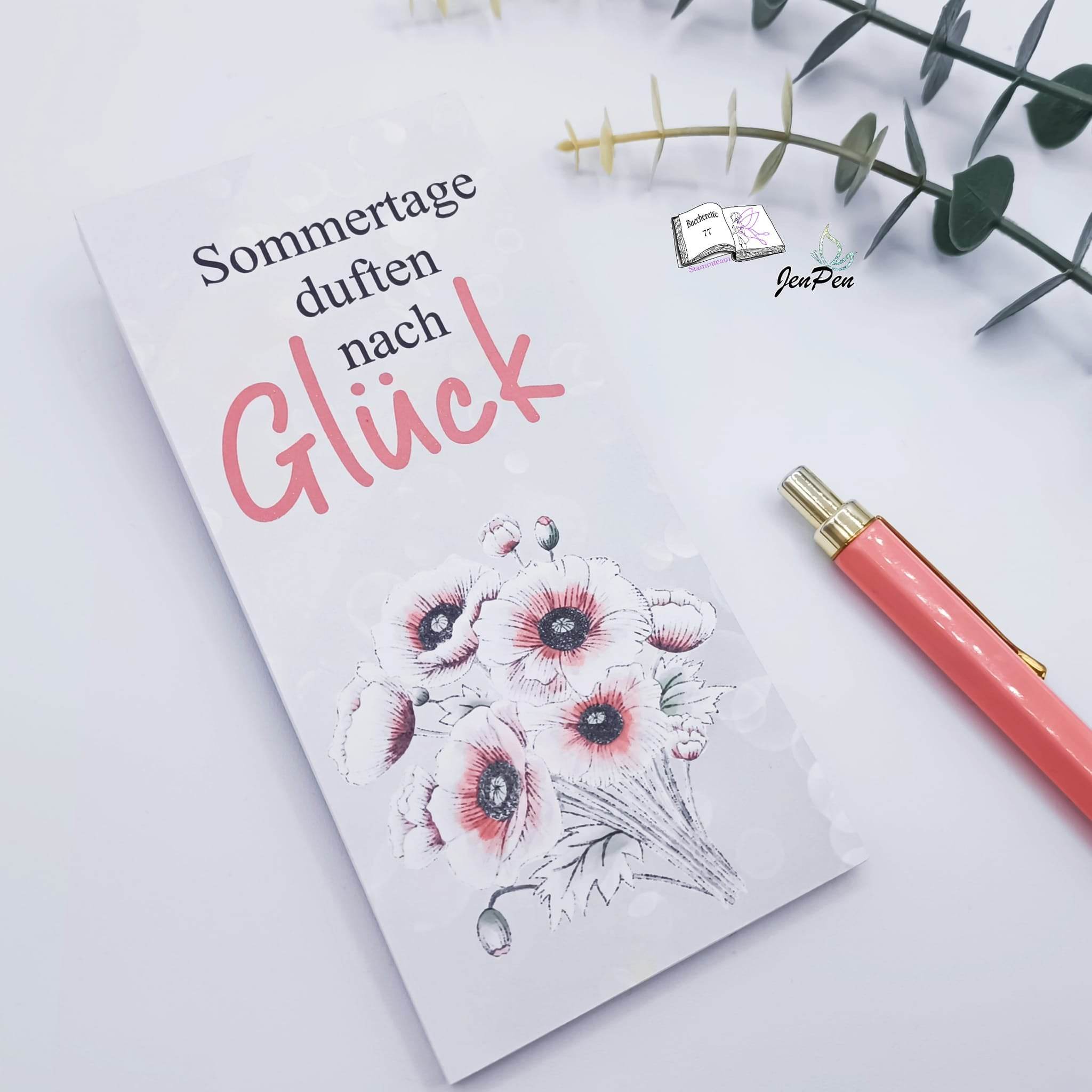 Digiset Mohnblumenstrauß, Plotterdatei, Sublimation, Digistamp, Digipaper - Sewando