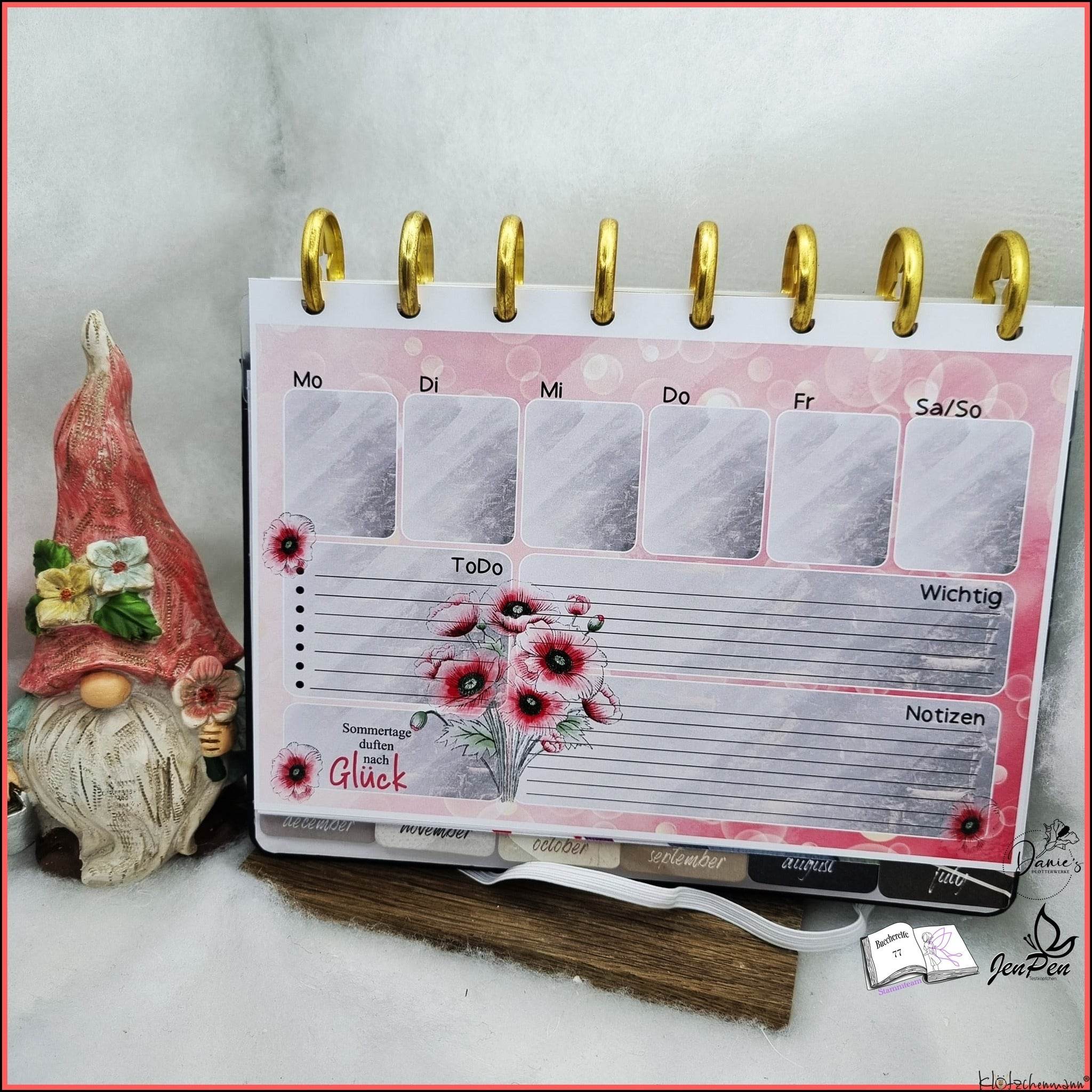 Digiset Mohnblumenstrauß, Plotterdatei, Sublimation, Digistamp, Digipaper - Sewando