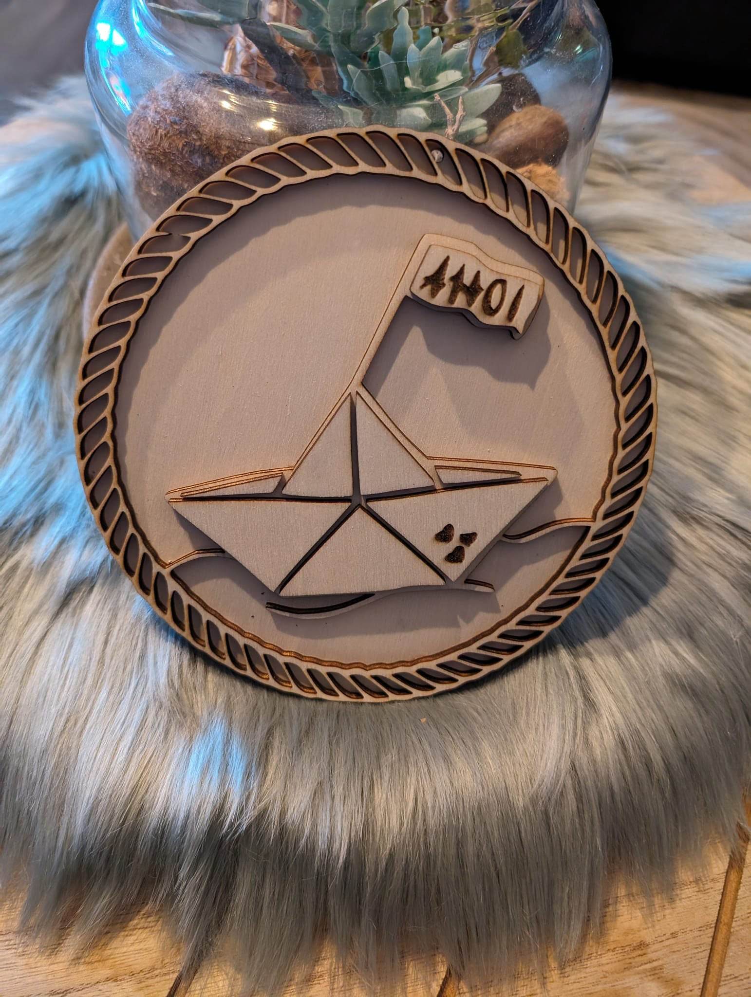 Laserdatei maritim Schiffchen - Sewando