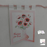 Digiset Mohnblumenstrauß, Plotterdatei, Sublimation, Digistamp, Digipaper - Sewando