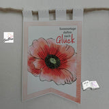 Digiset Mohnblumenstrauß, Plotterdatei, Sublimation, Digistamp, Digipaper - Sewando